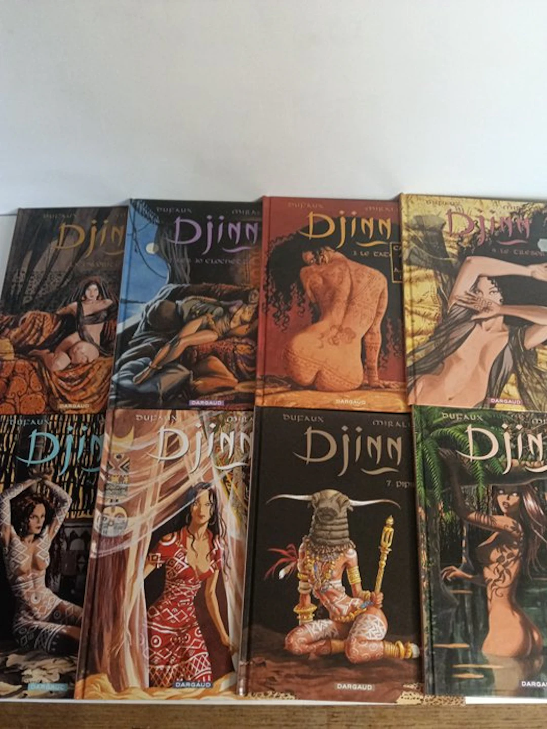 Djinn T1 à T8 - 8x C - 8 Album - First edition - 2001/2008