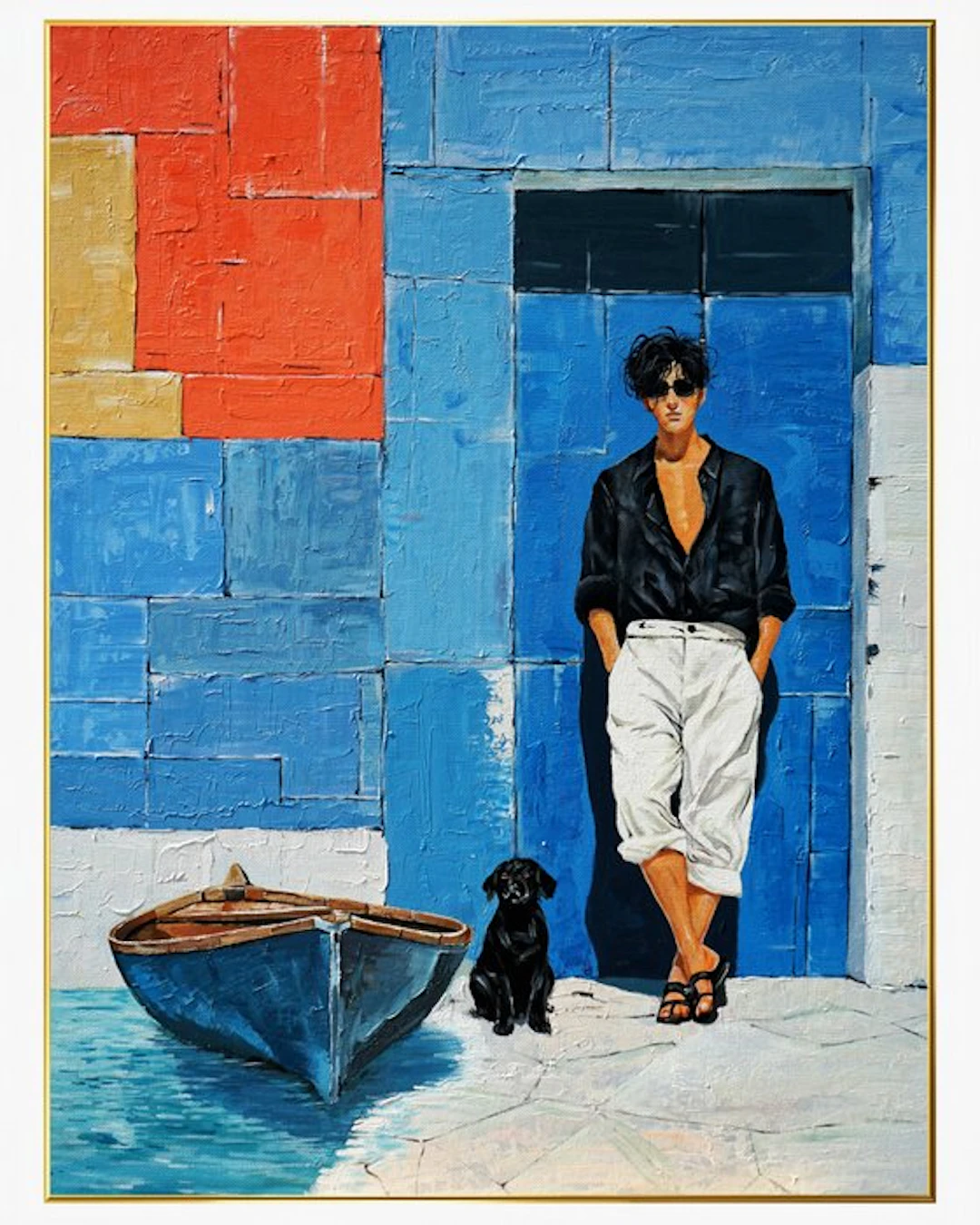 Valen - Blue Wall, Black Dog
