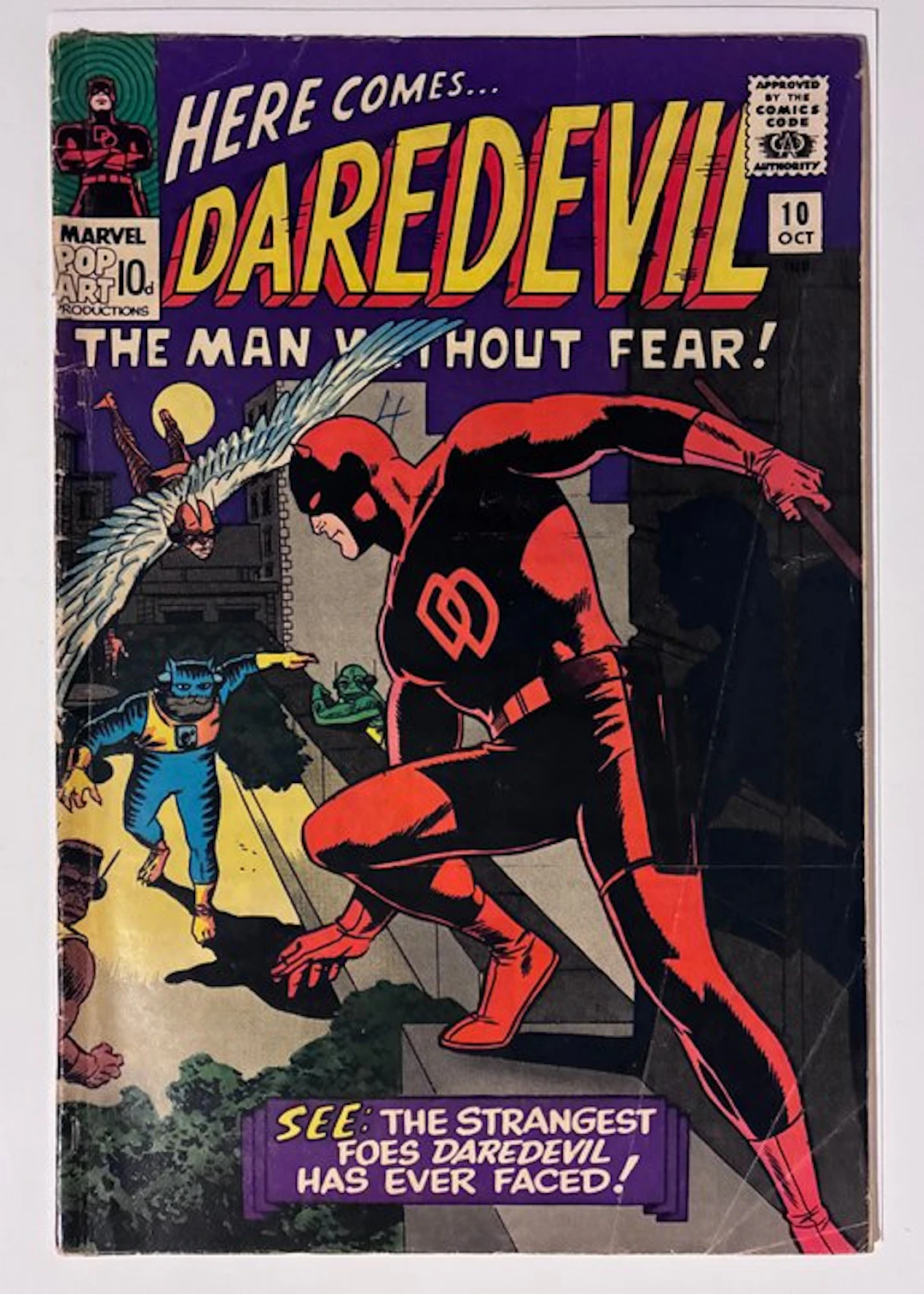 Daredevil #10 - 1st appof the Ani-Men / 1st app of...
