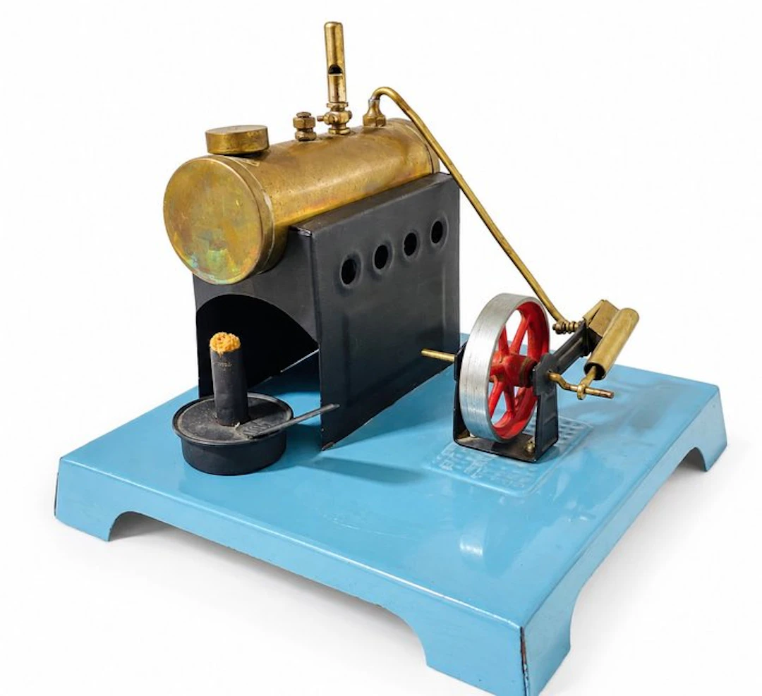 Steam engine - Machine à vapeur de démonstration - Brass, Metal - 1960-1970