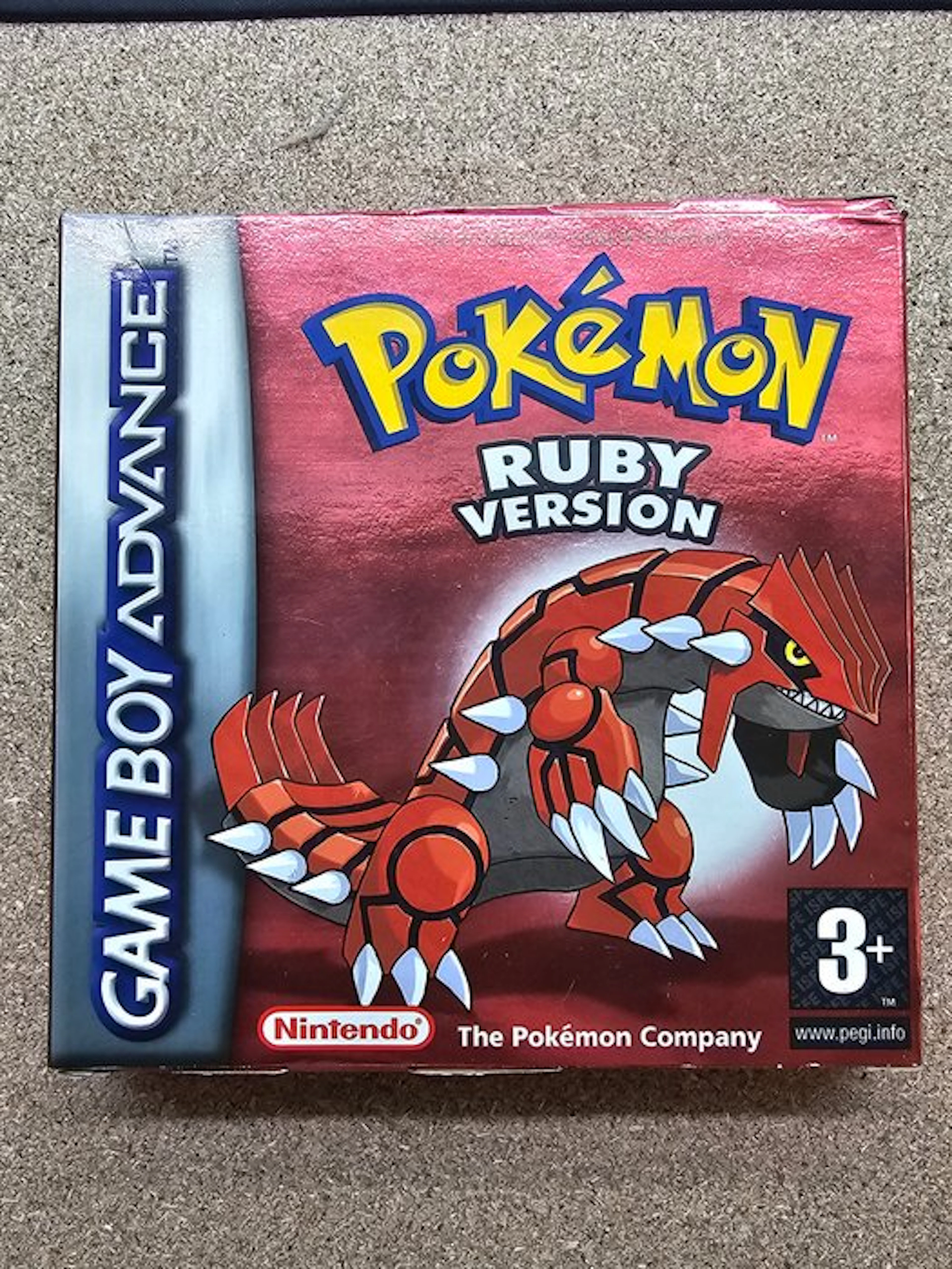 Nintendo - Gameboy Advance - Pokémon Ruby Version (EUR)...