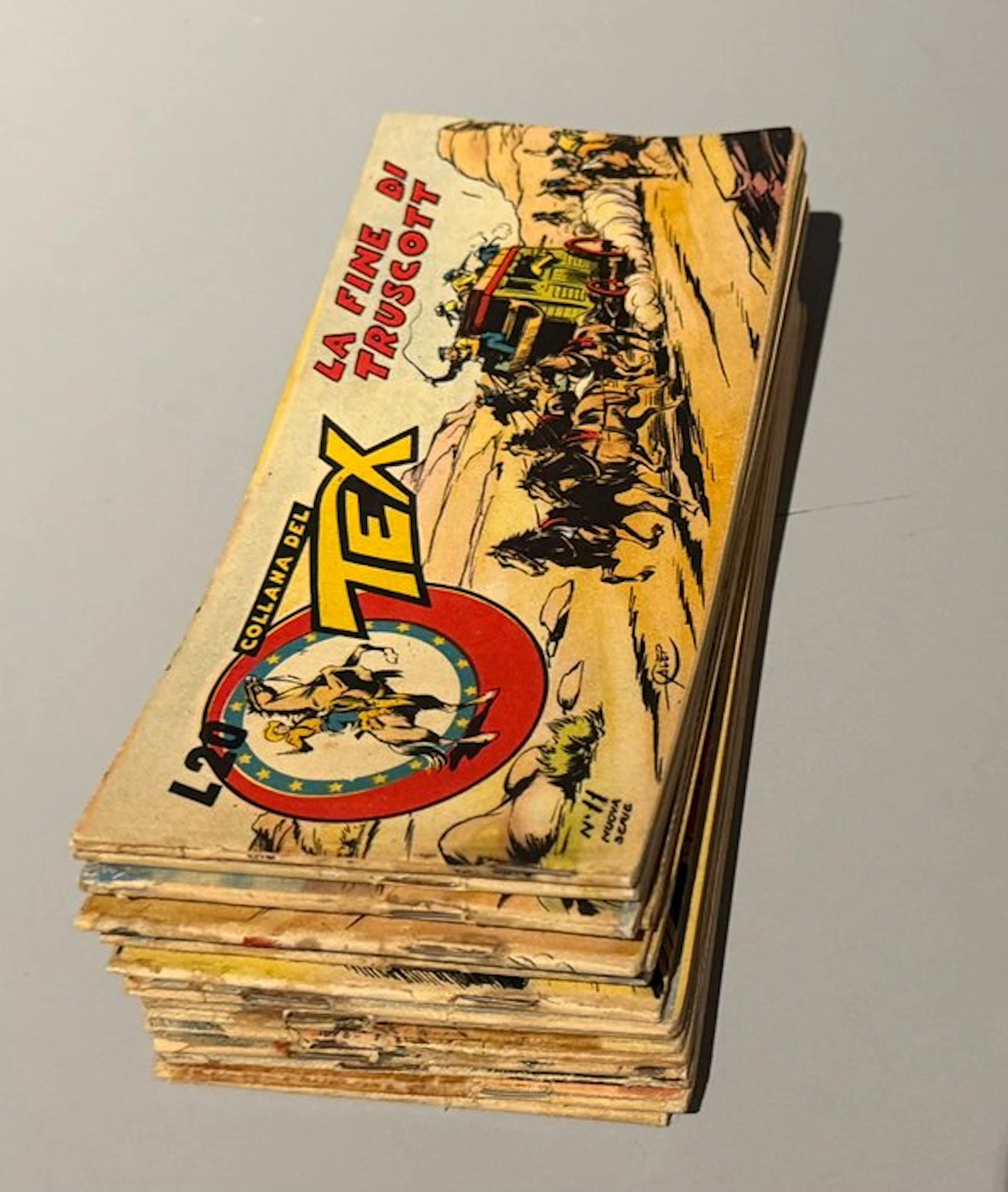 Tex V serie formato striscia - vari nn. - 20 Comic - 1952/1953