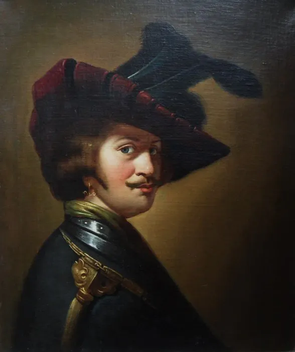 Rembrandt Van Rijn (1606-1669), After - Tronie van een Jonge Man