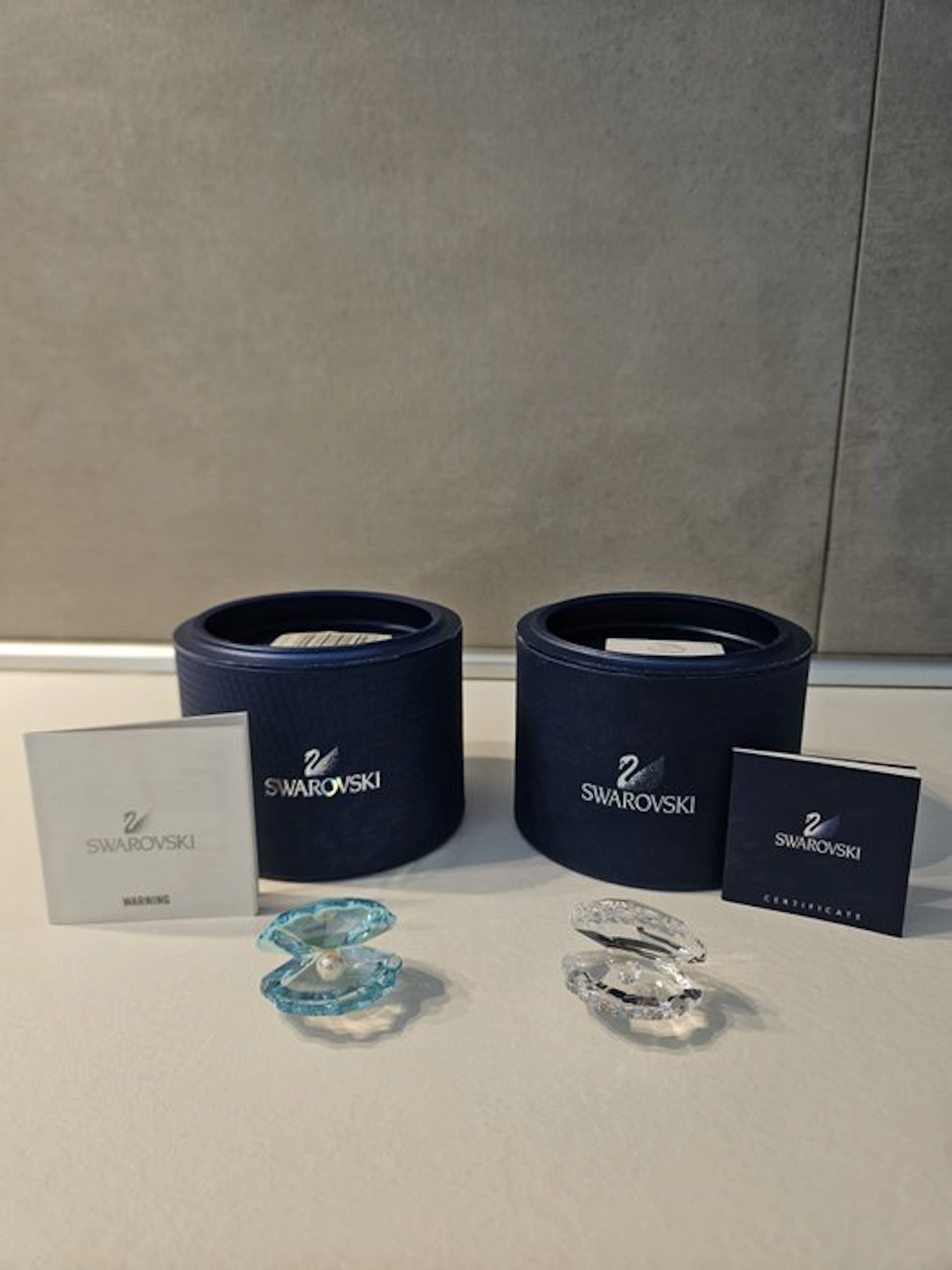 Swarovski - Figure - Lotto di 2 statuette Swarovski –...