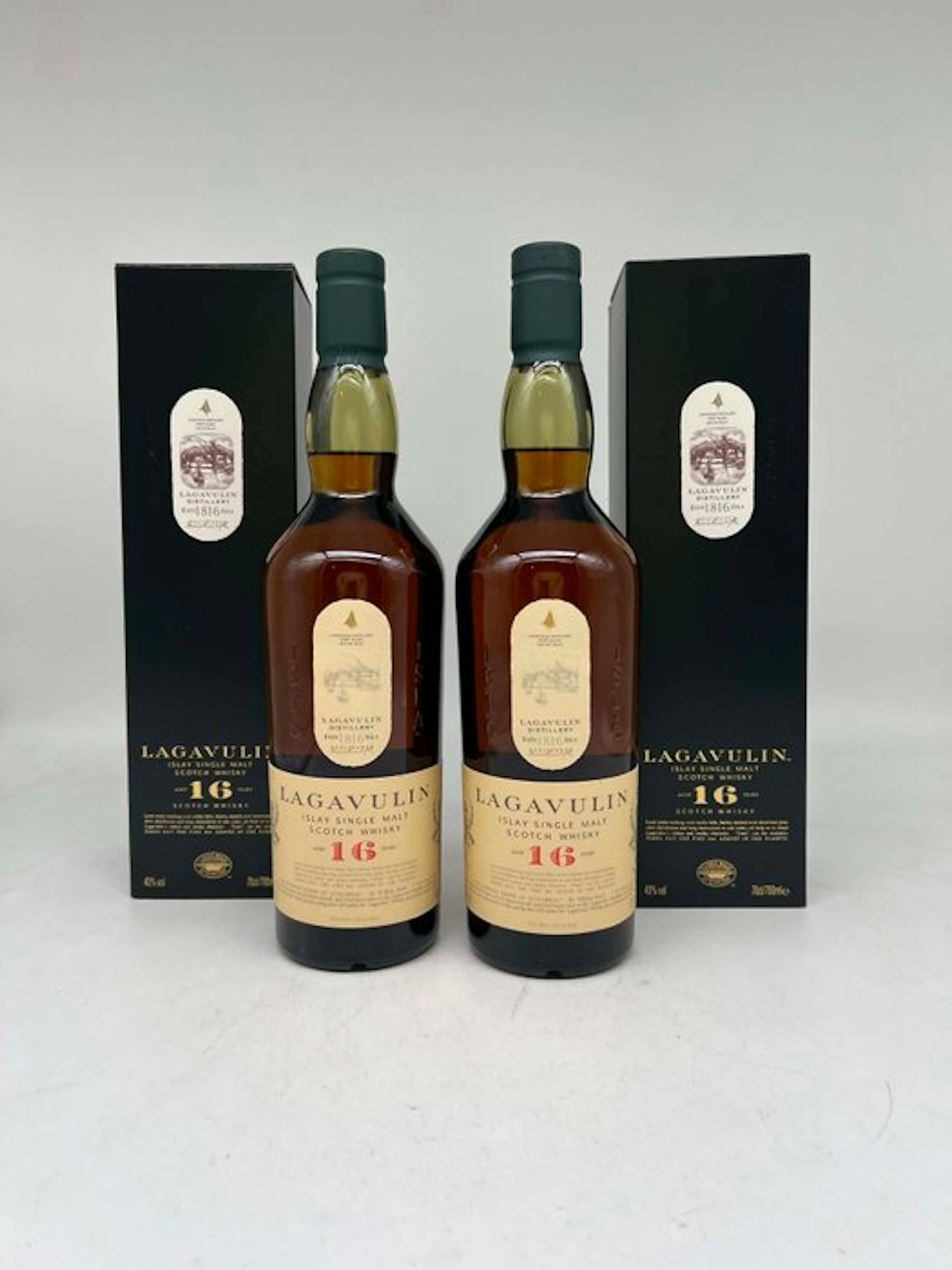 Lagavulin 16 years old - 70cl - 2 bottles