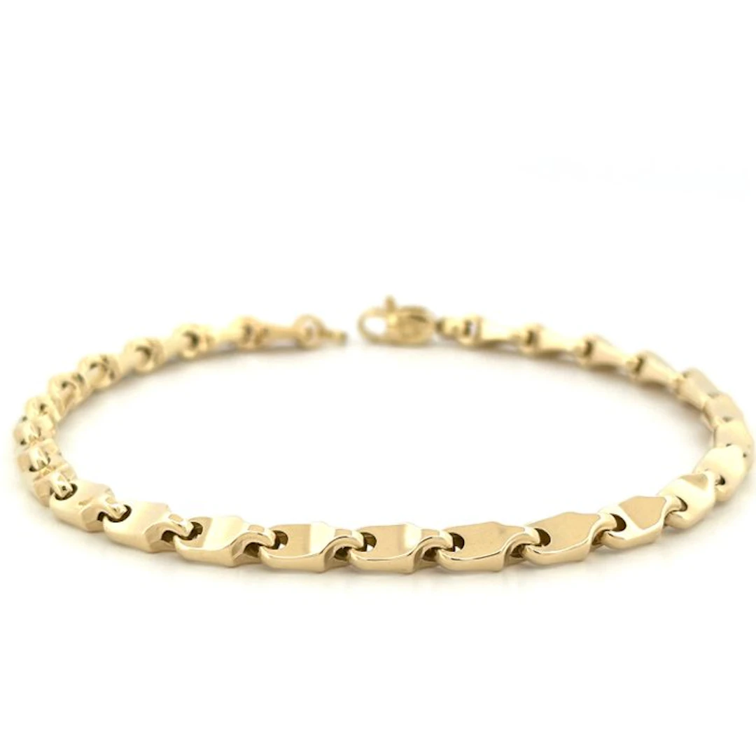 Bracelet - 18 kt. Yellow gold - Made in Italy