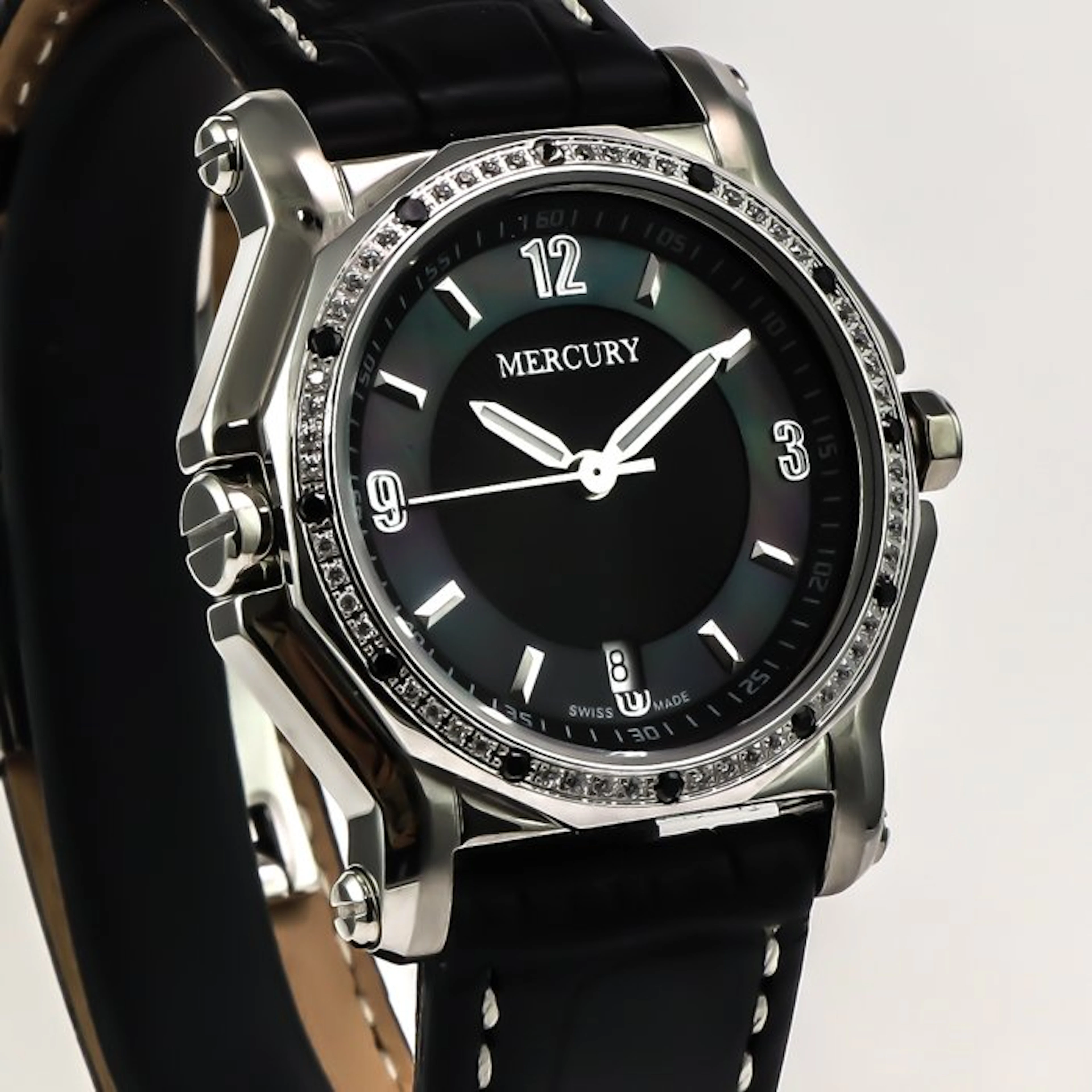 MERCURY - Swiss Made Quartz Watch - ME1080-SL-S-3 - No...