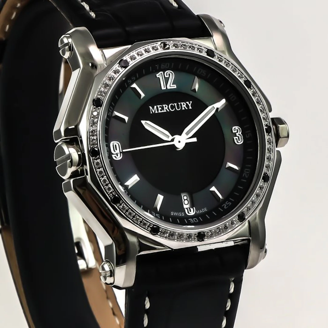 MERCURY - Swiss Made Quartz Watch - ME1080-SL-S-3 - No...