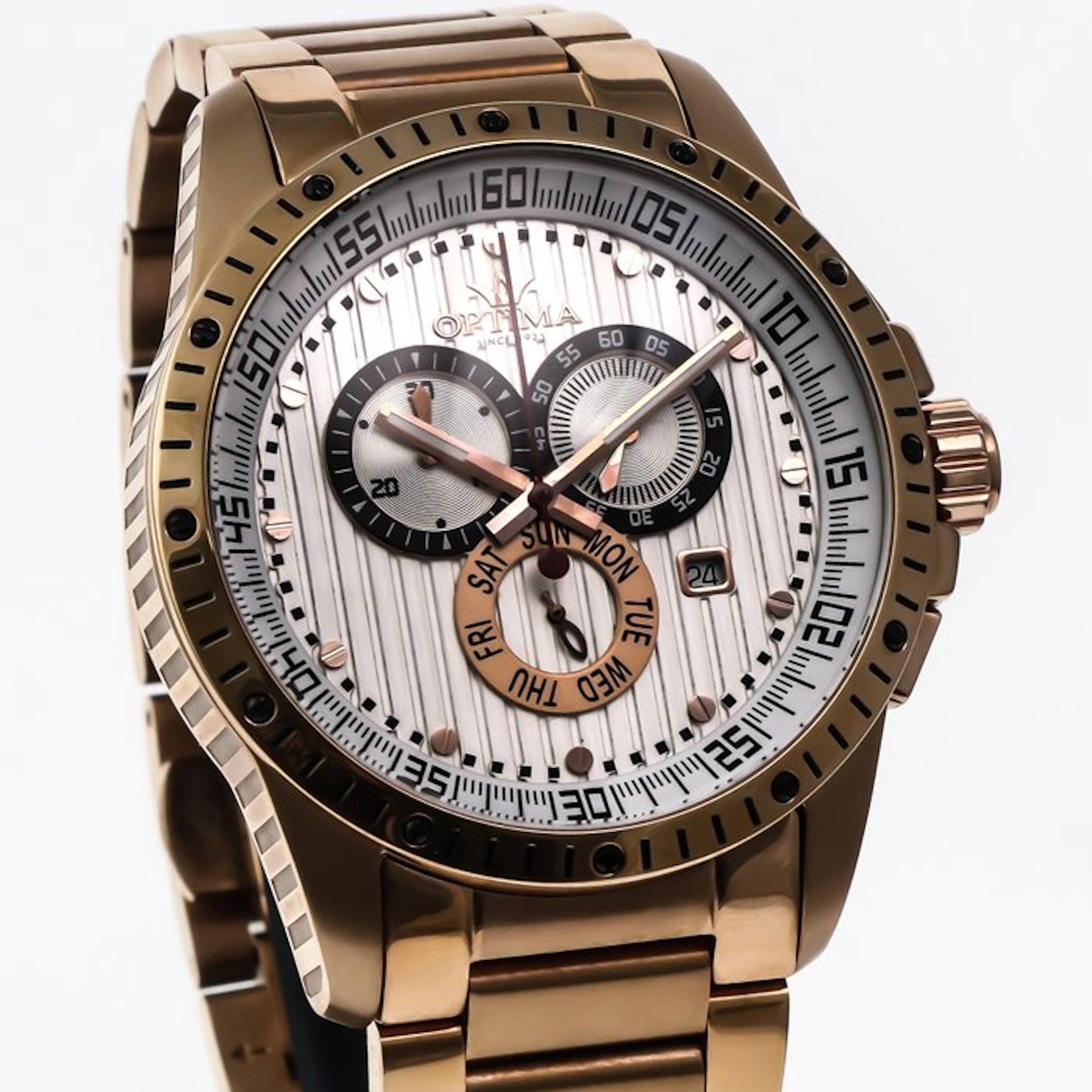 Optima - Swiss Made Chronograph - OSC281-RR-1 - No...