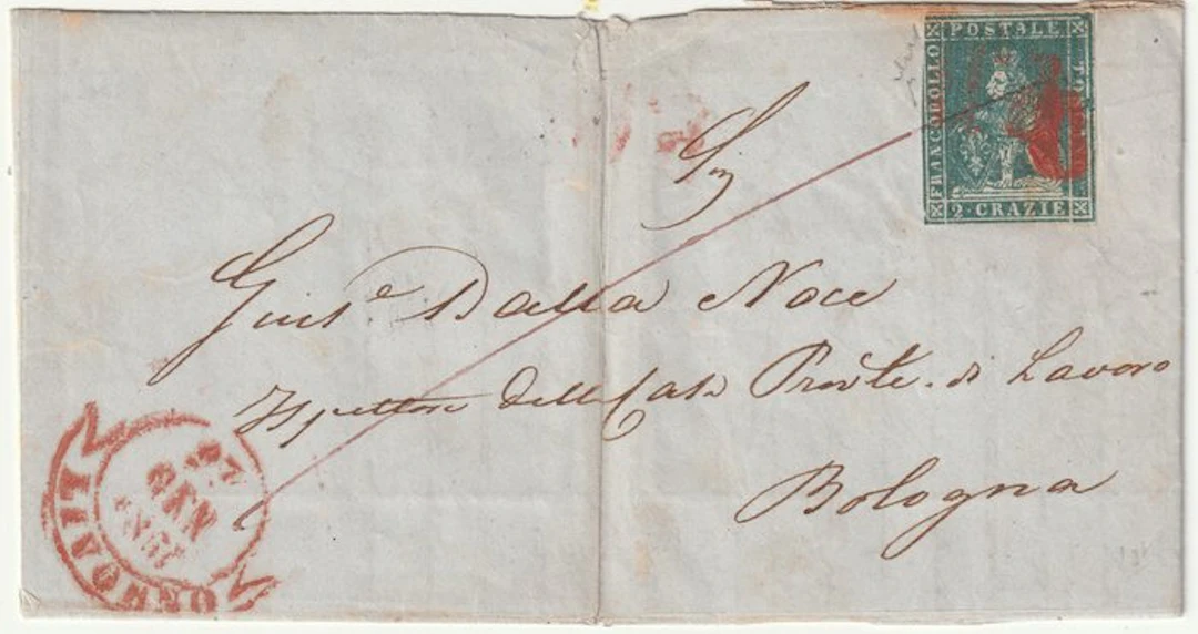 Italian Ancient States - Tuscany 1857 - January 3
