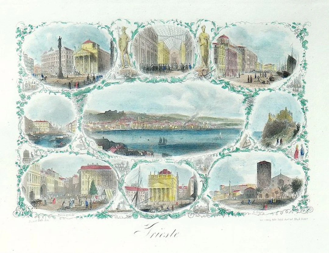 Italy - Trieste; Lloyd - Trieste - 1851-1860