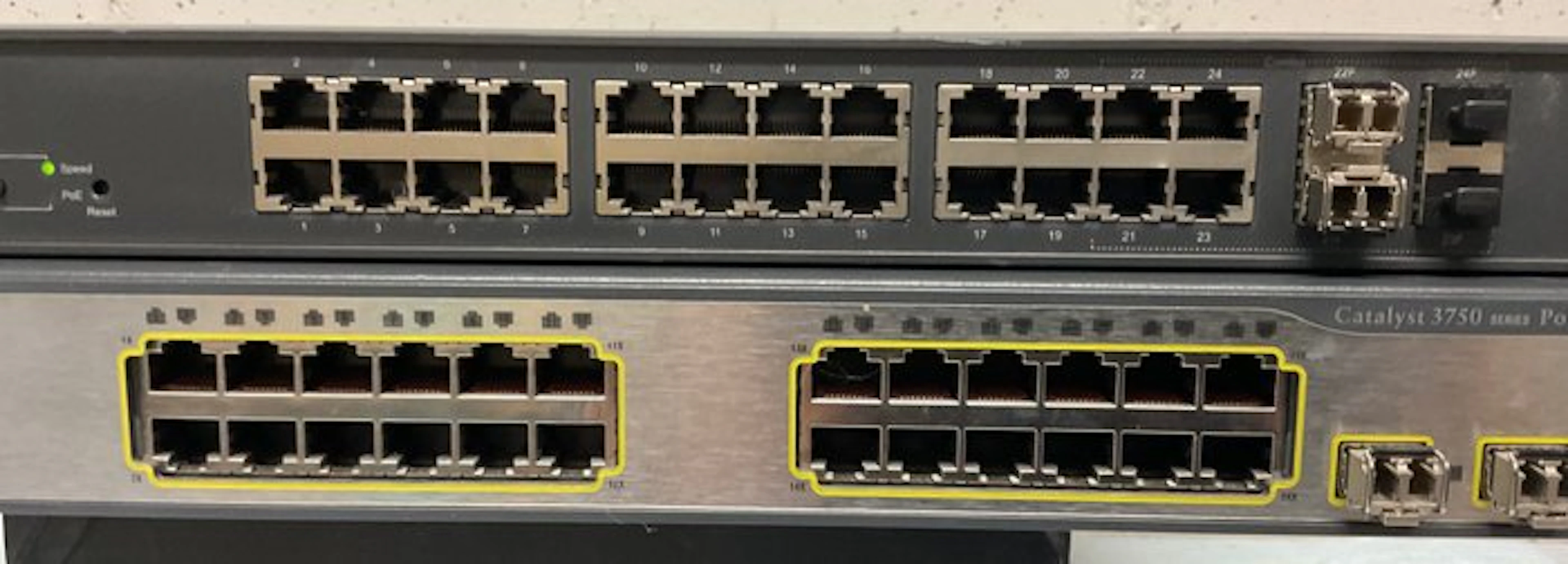 TP Link 24-Port Gigabit Smart PoE Switch - Computer (2) - With replacement box