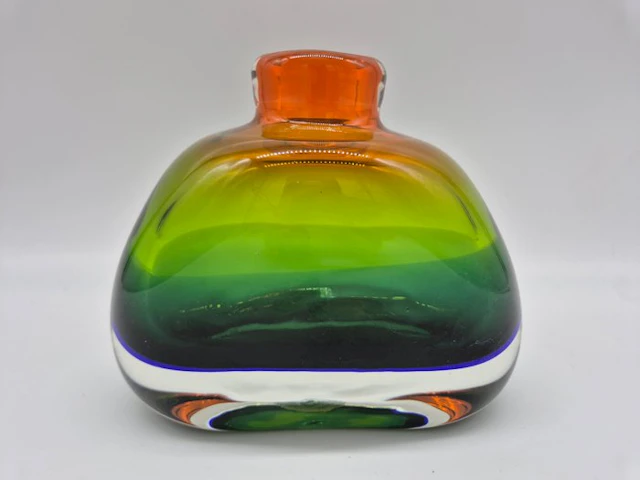 Schwere Glasvase in Sommerso - Vase - Glass