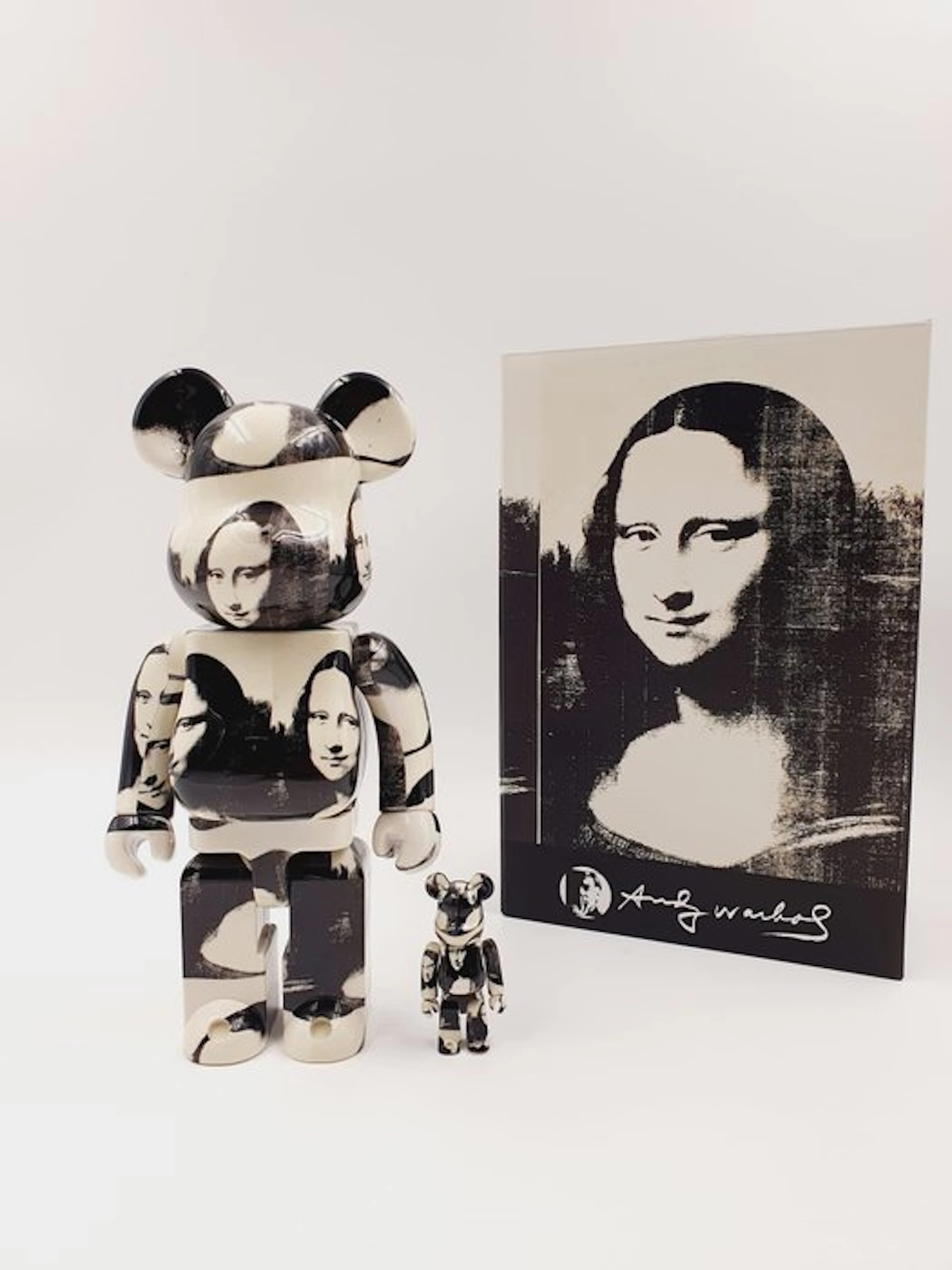 Medicom Toy x Andy Warhol - Be@rbrick 400% 100% Double...