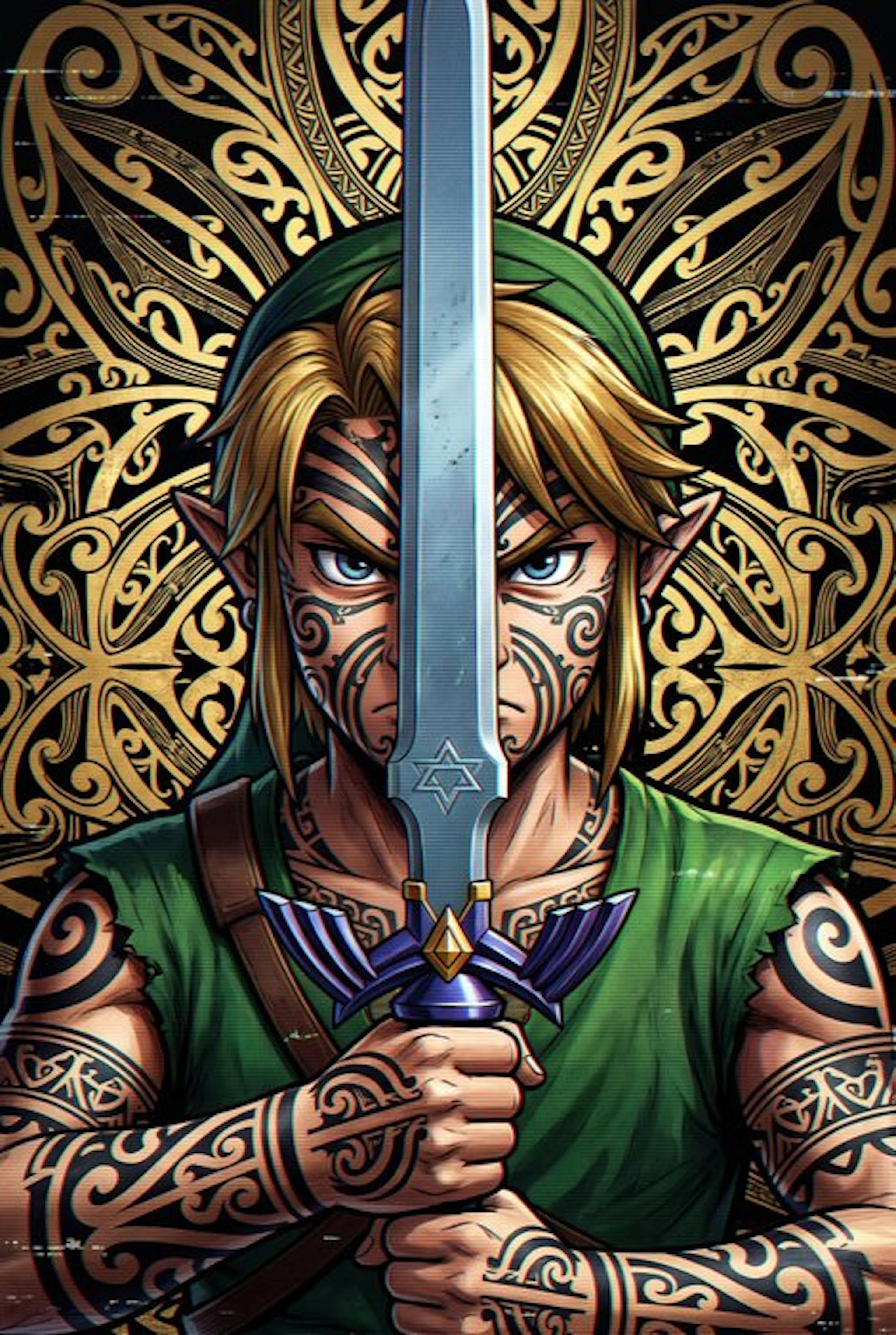 Artxlife - The Legend of Zelda The Maori Warrior