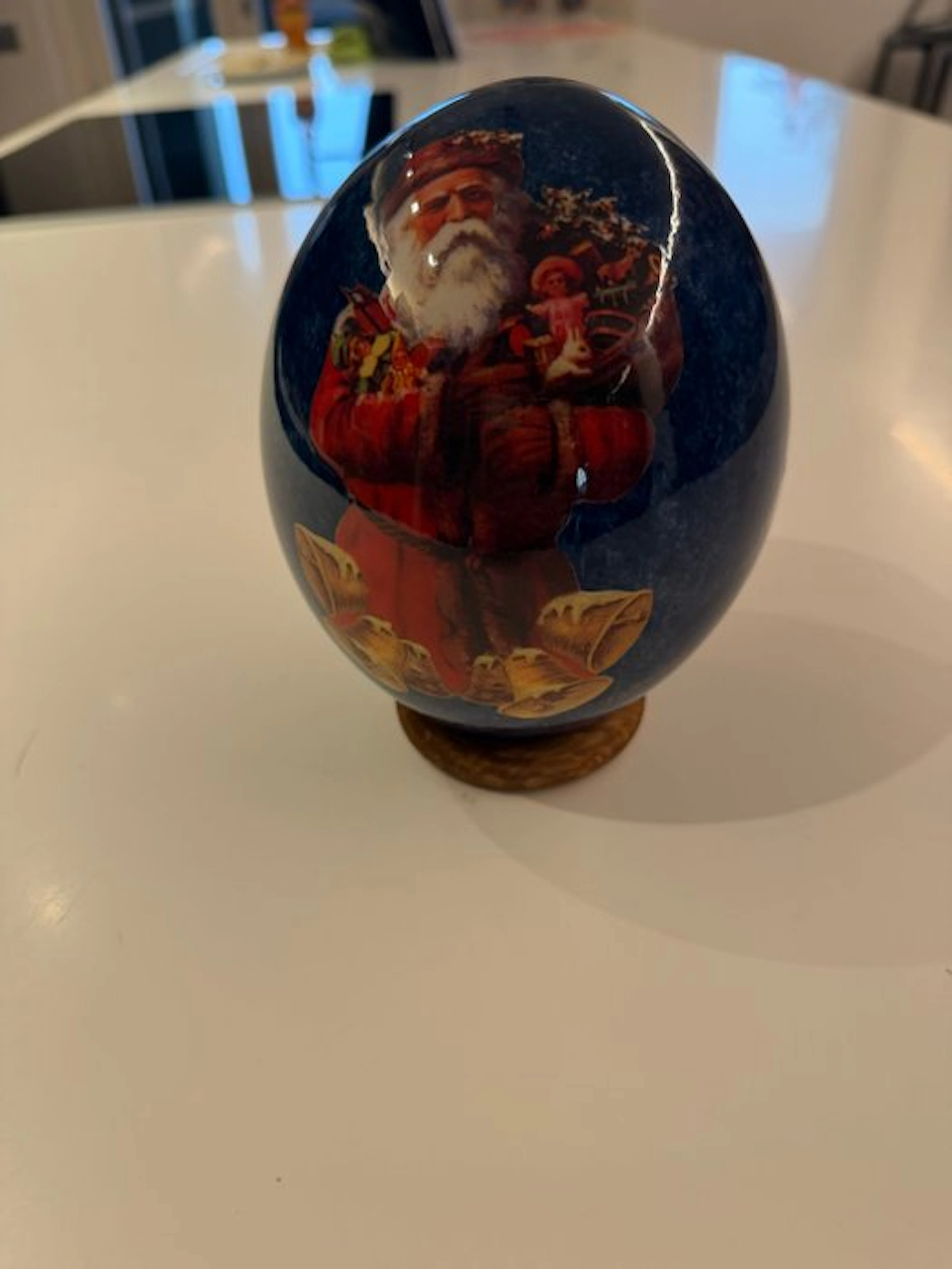 Ostrich Egg - Sconosciuto - 17 cm - 14 cm - 14 cm - (2)