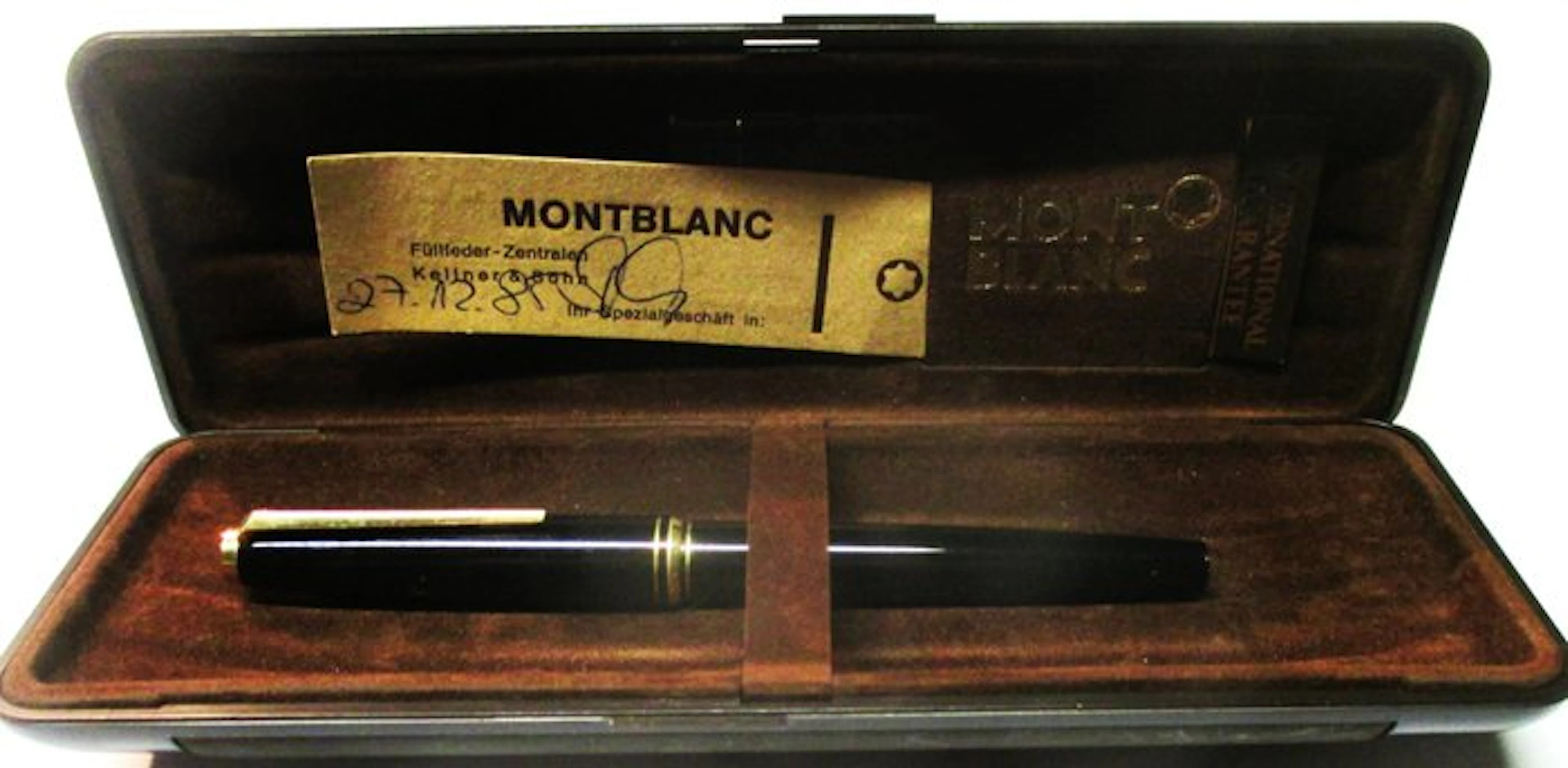 Montblanc - Montblanc Classic mit Goldfeder und...