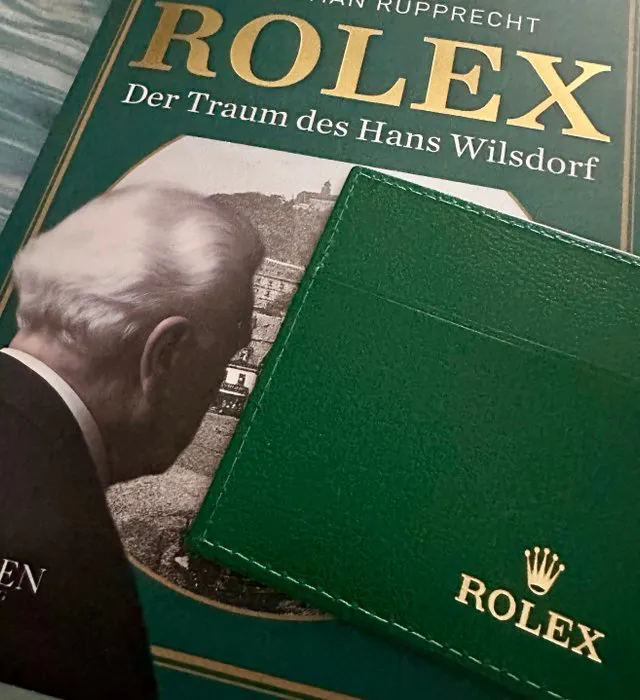 Rolex - BOOK + Credit Card Holder - No Reserve Price - Rolex