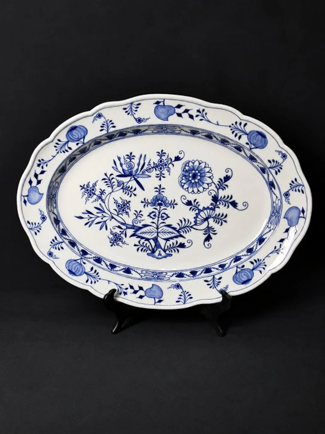 Meissen - Cipolla blu - Piatto da portata L.55 cm...
