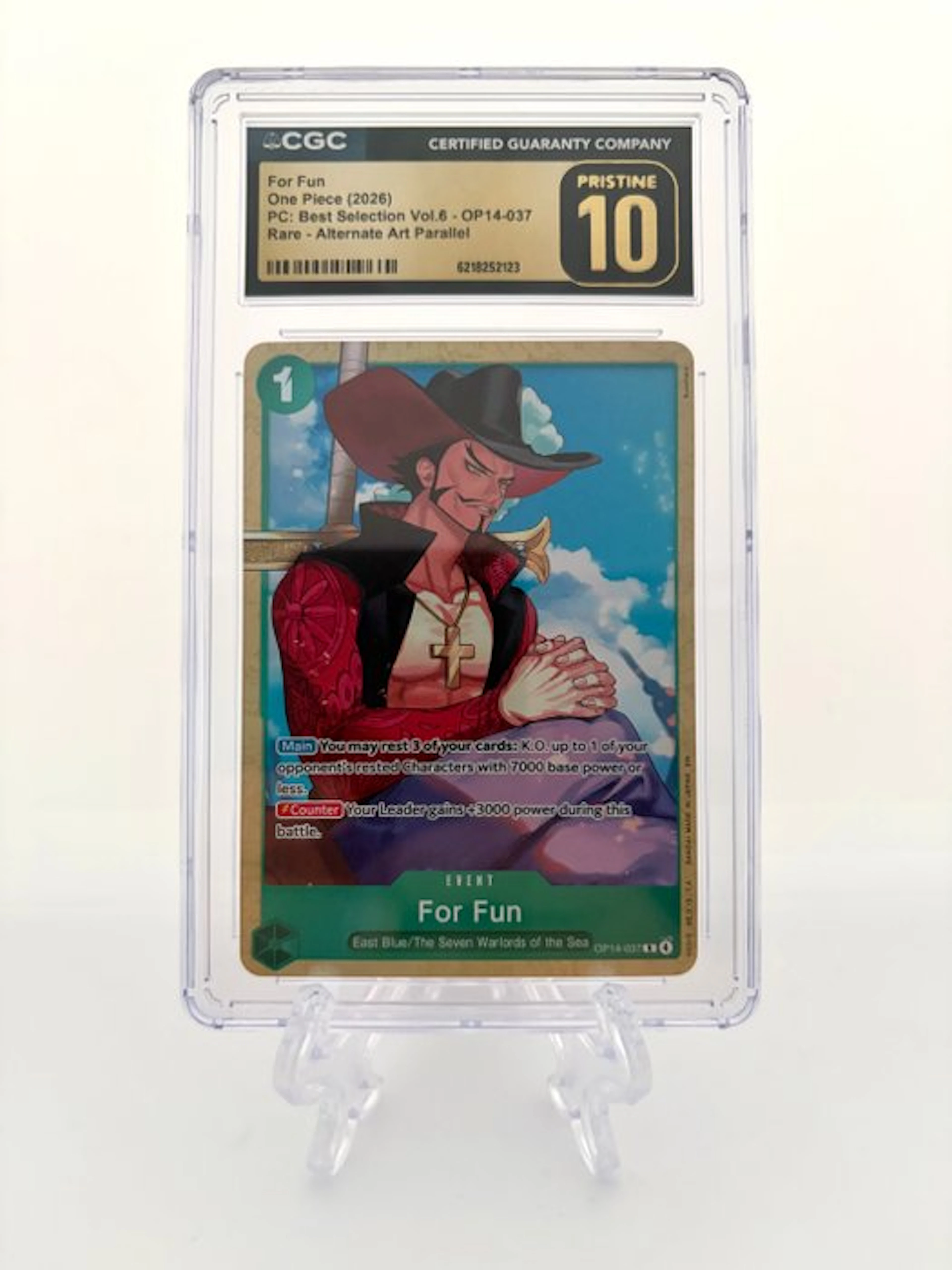 One Piece - 1 Graded card - One Piece - For Fun - Best...
