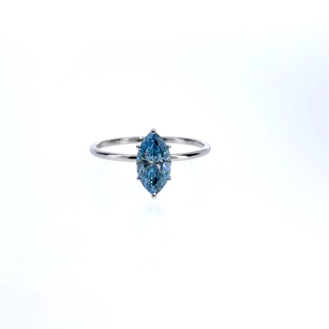 No reserve price - Ring - 14 kt