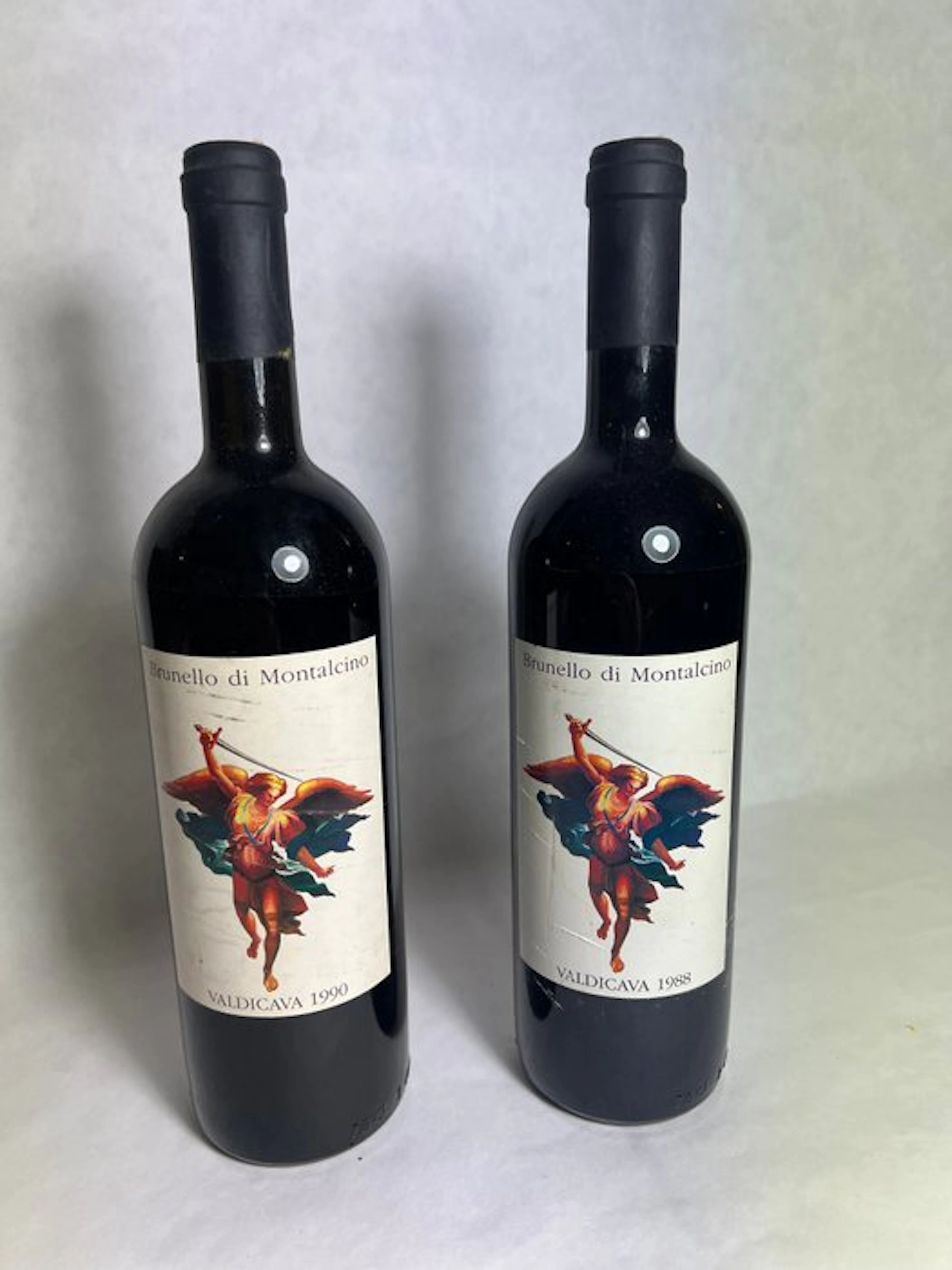 1990 , 1988 Valdicava - Brunello di Montalcino DOCG - 2 Bottles (0.75L)