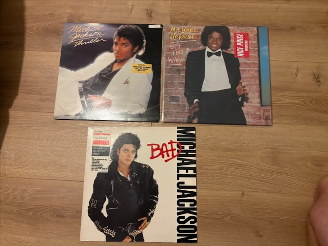 Michael Jackson - Lot of 3 x classic albums - Off The...