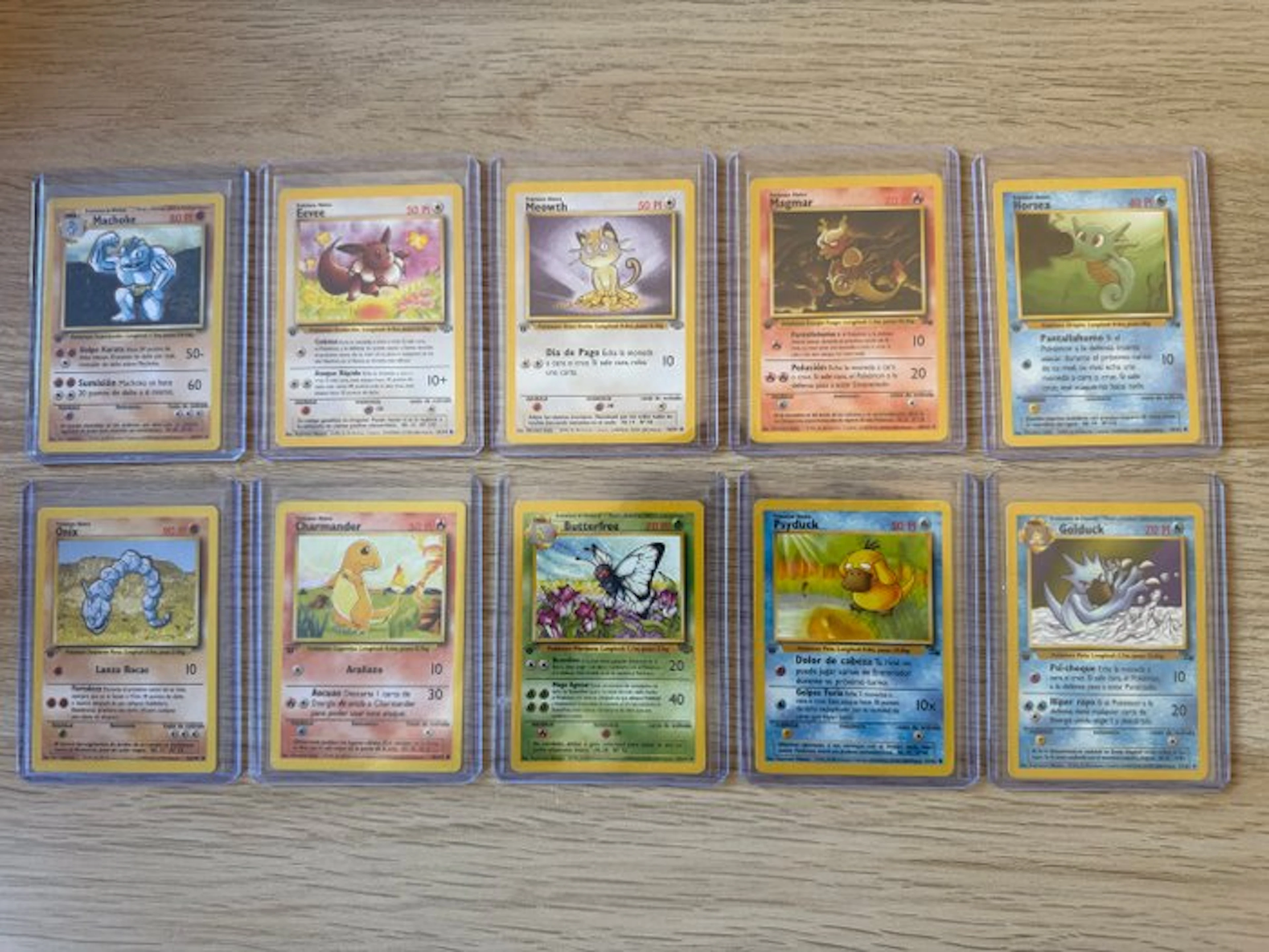 Pokémon - 10 Card - varios First edition