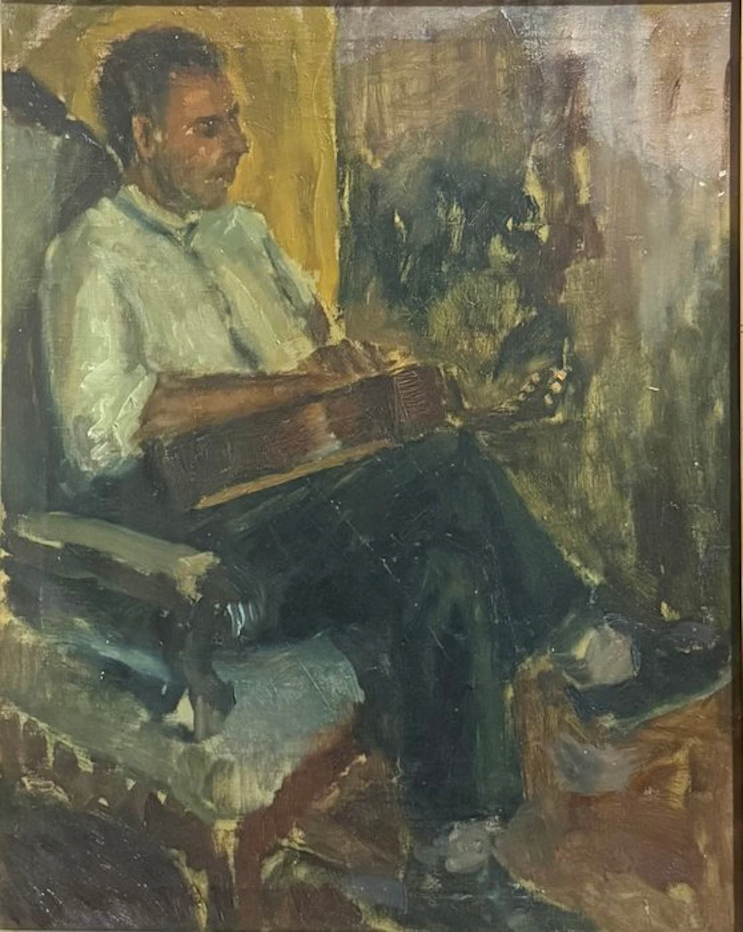 Cesare Ciani (1854-1925) - Suonatore di Chitarra
