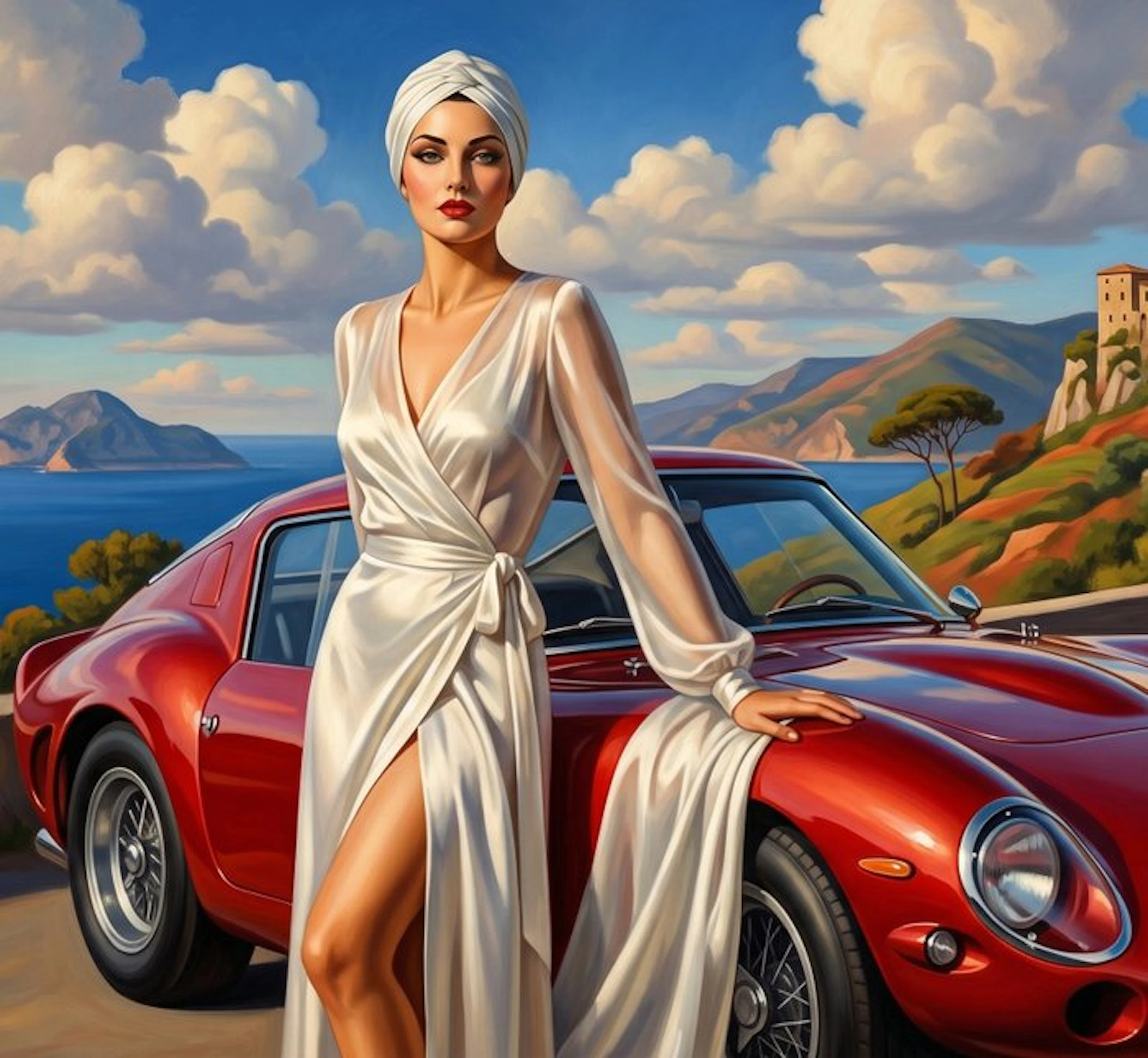 CREATIVE_HUB - 250 GTO 1964 - Summer in Capri