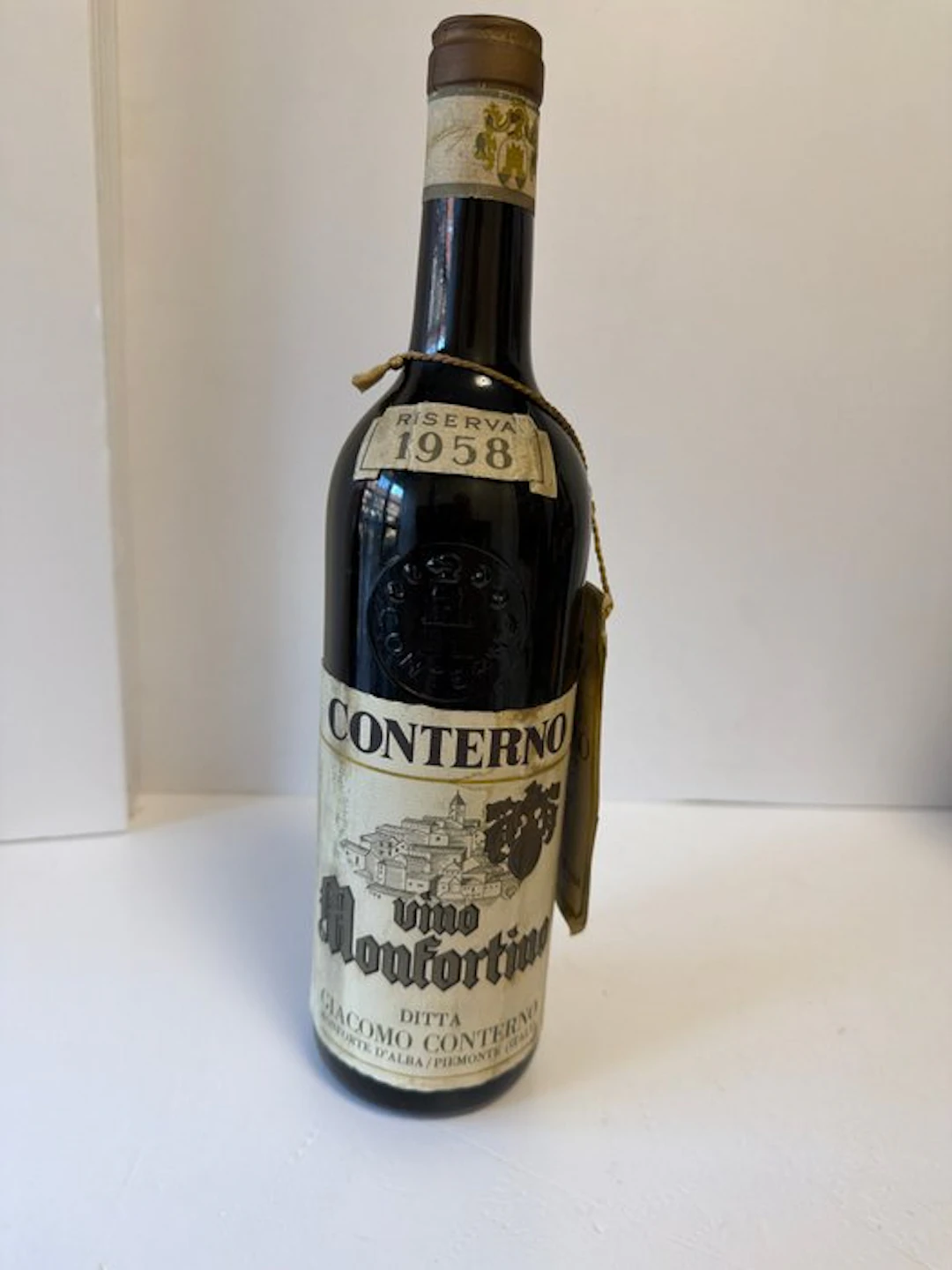 1958 Giacomo Conterno Monfortino - Barolo - 1 Bottle (0.72L)