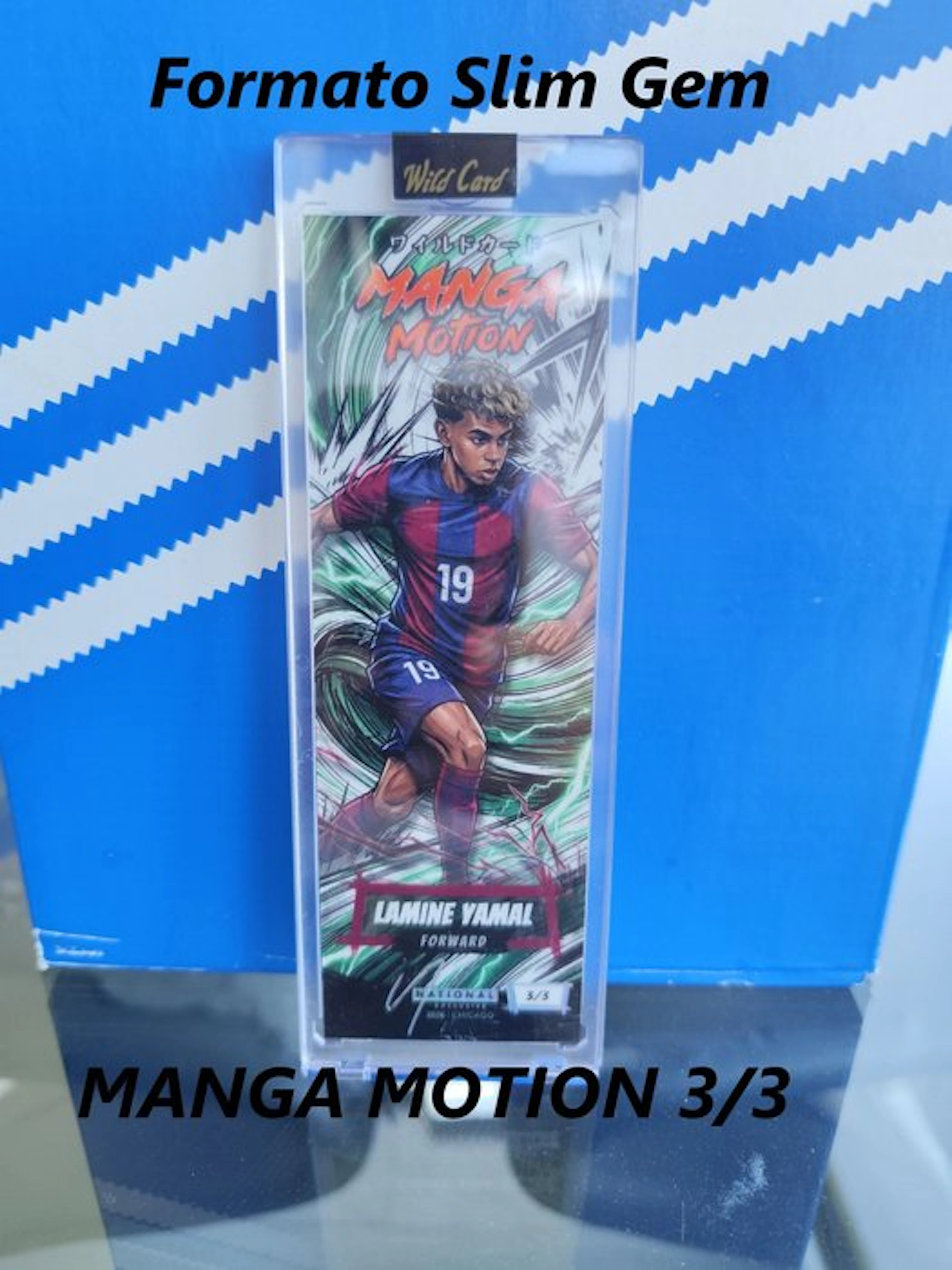 2026 Wild Manga Motion Lamine Yamal Slim Gem Serialised card