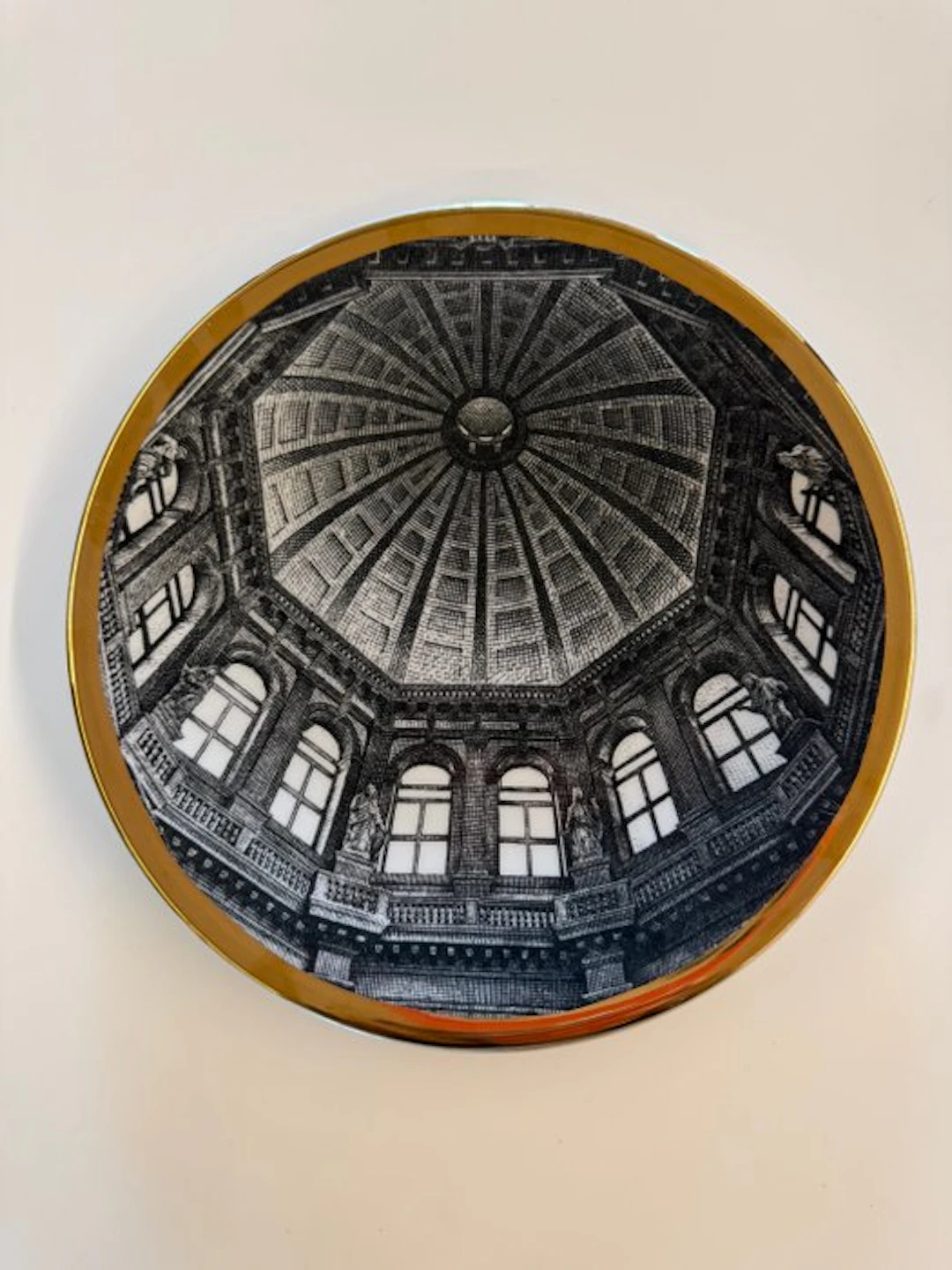 Piero Fornasetti - Dish (6) - Porcelain