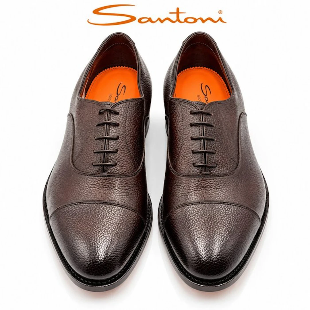 Santoni - Lace-up shoes - Size: EU 42.5 - New in box