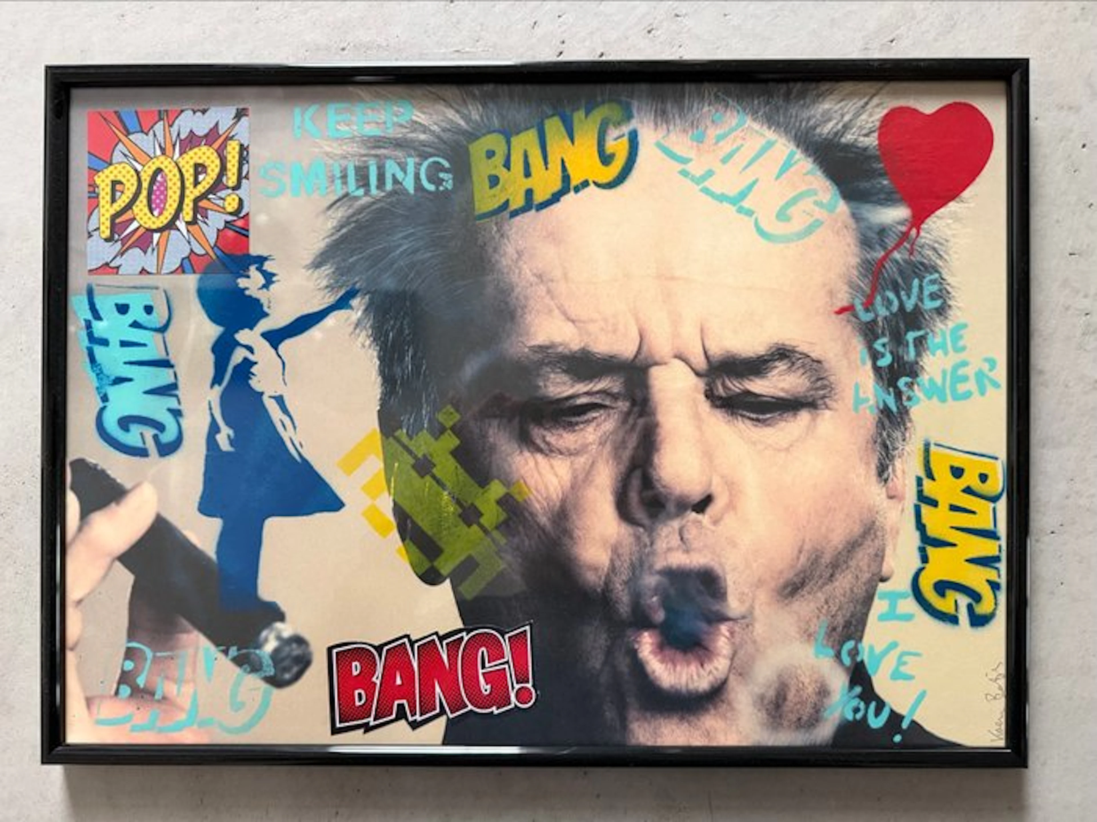 Koen Betjes (1992) - Jack Nicholson - Street / POP (handfinished)