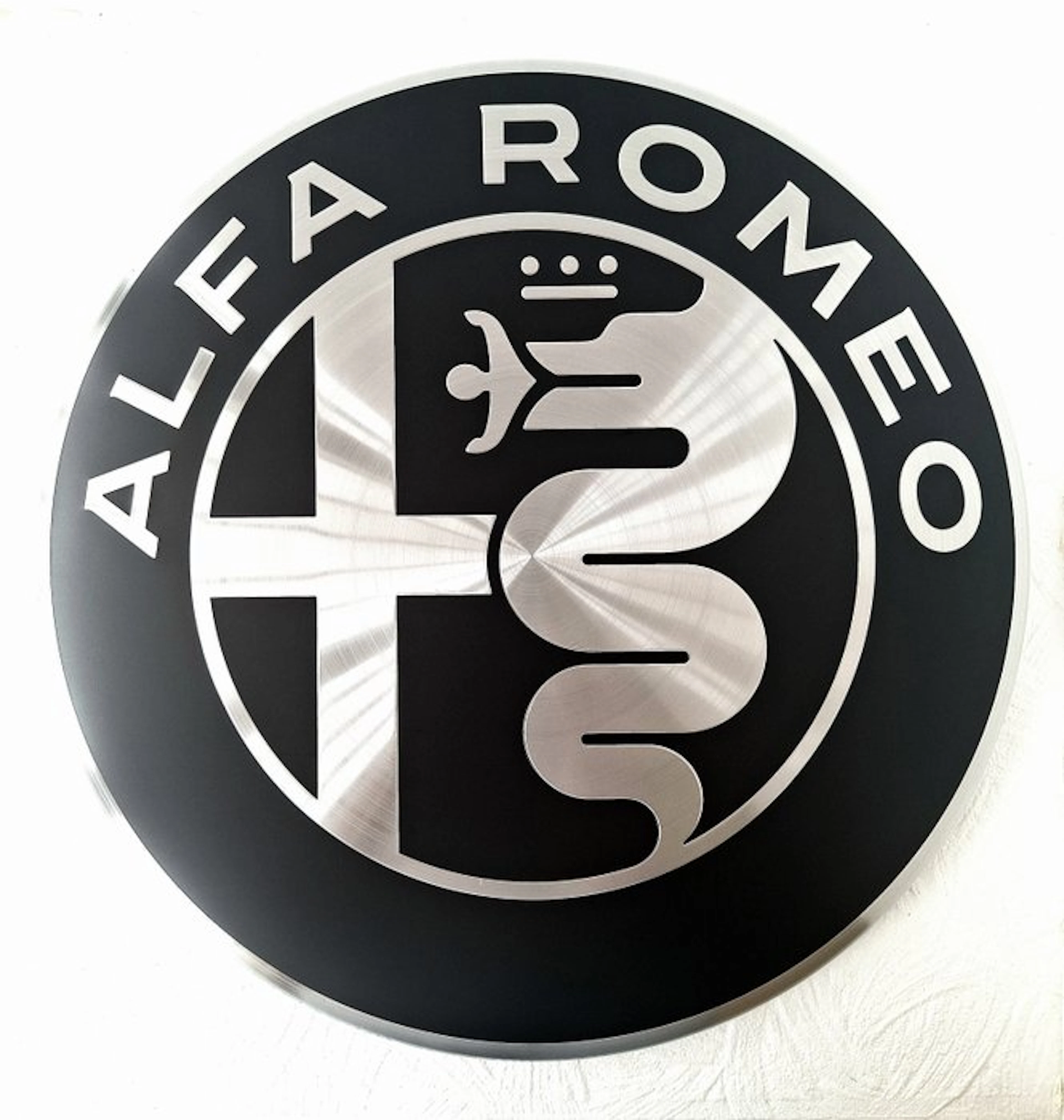 Alfa Romeo - Alfa Romeo sign - Advertising sign - Aluminium, Plastic