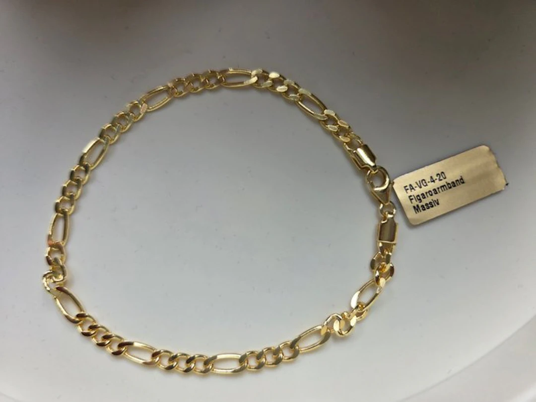 No reserve price - Bracelet - 14 kt. Yellow gold - 14.00ct. tw.