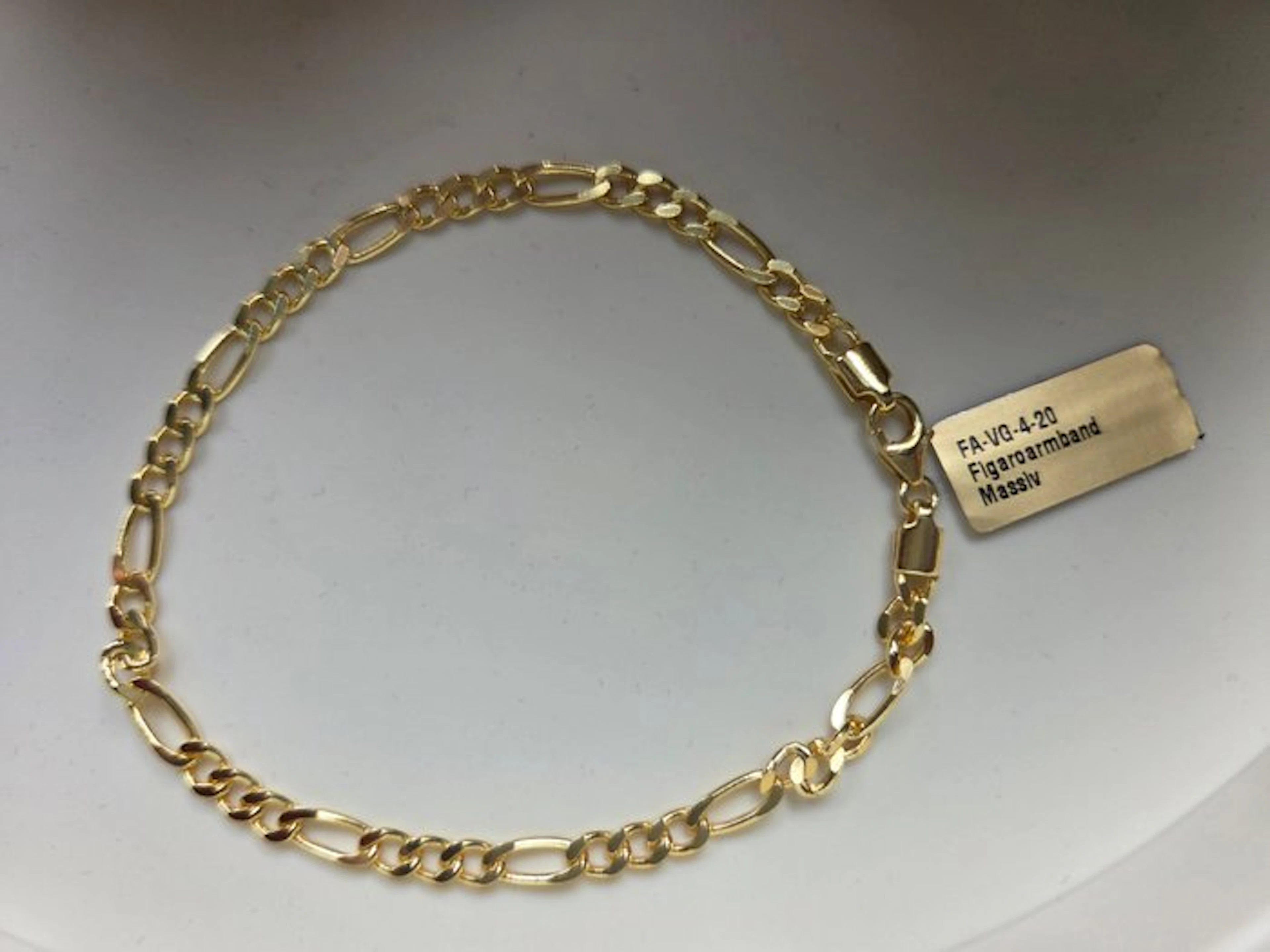 No reserve price - Bracelet - 14 kt. Yellow gold - 14.00ct. tw.