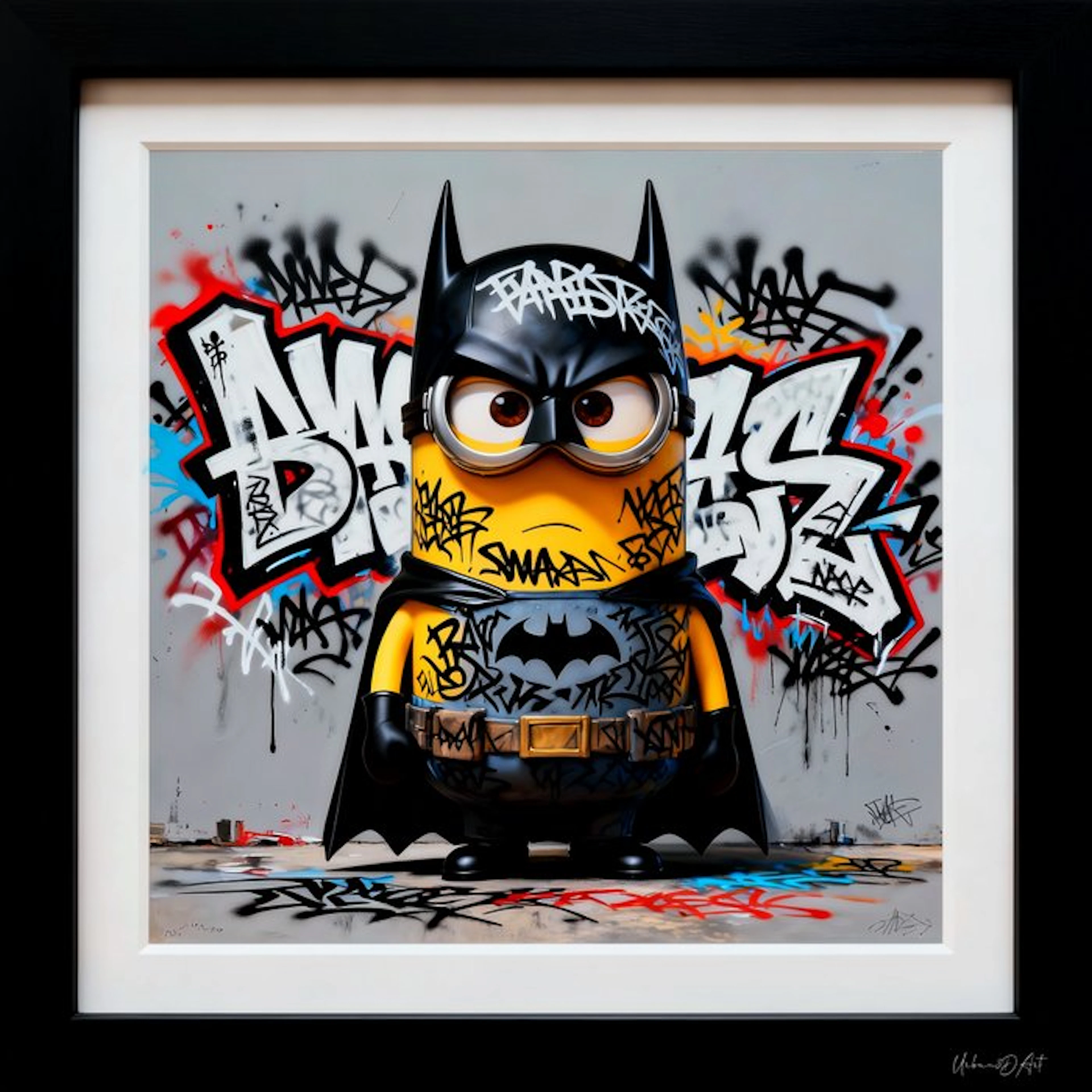 Urban3DArt (1971) - Love Graf Limited Edition art numérique mixte