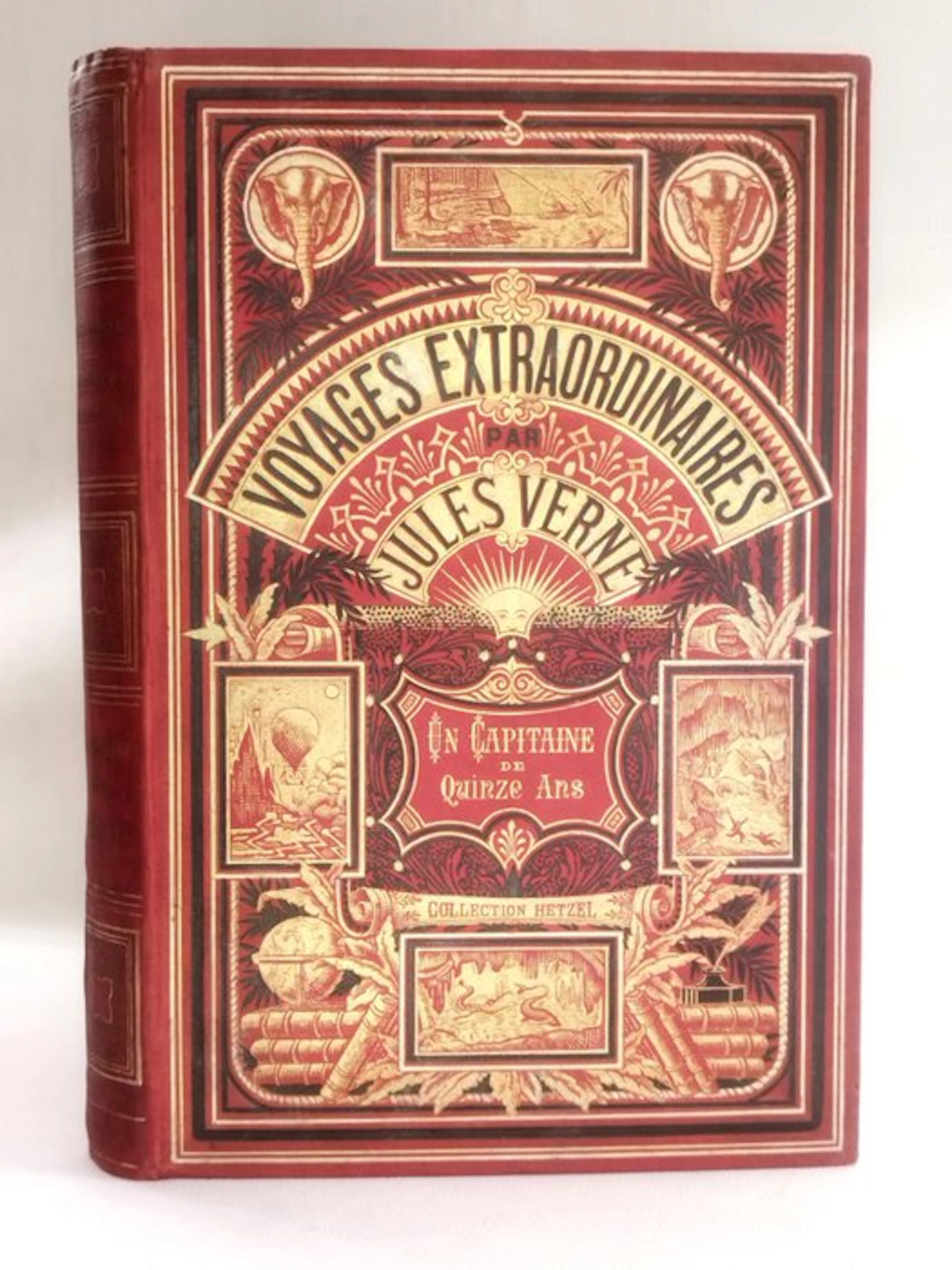 Jules Verne - Un capitaine de quinze ans [Rare type 4...