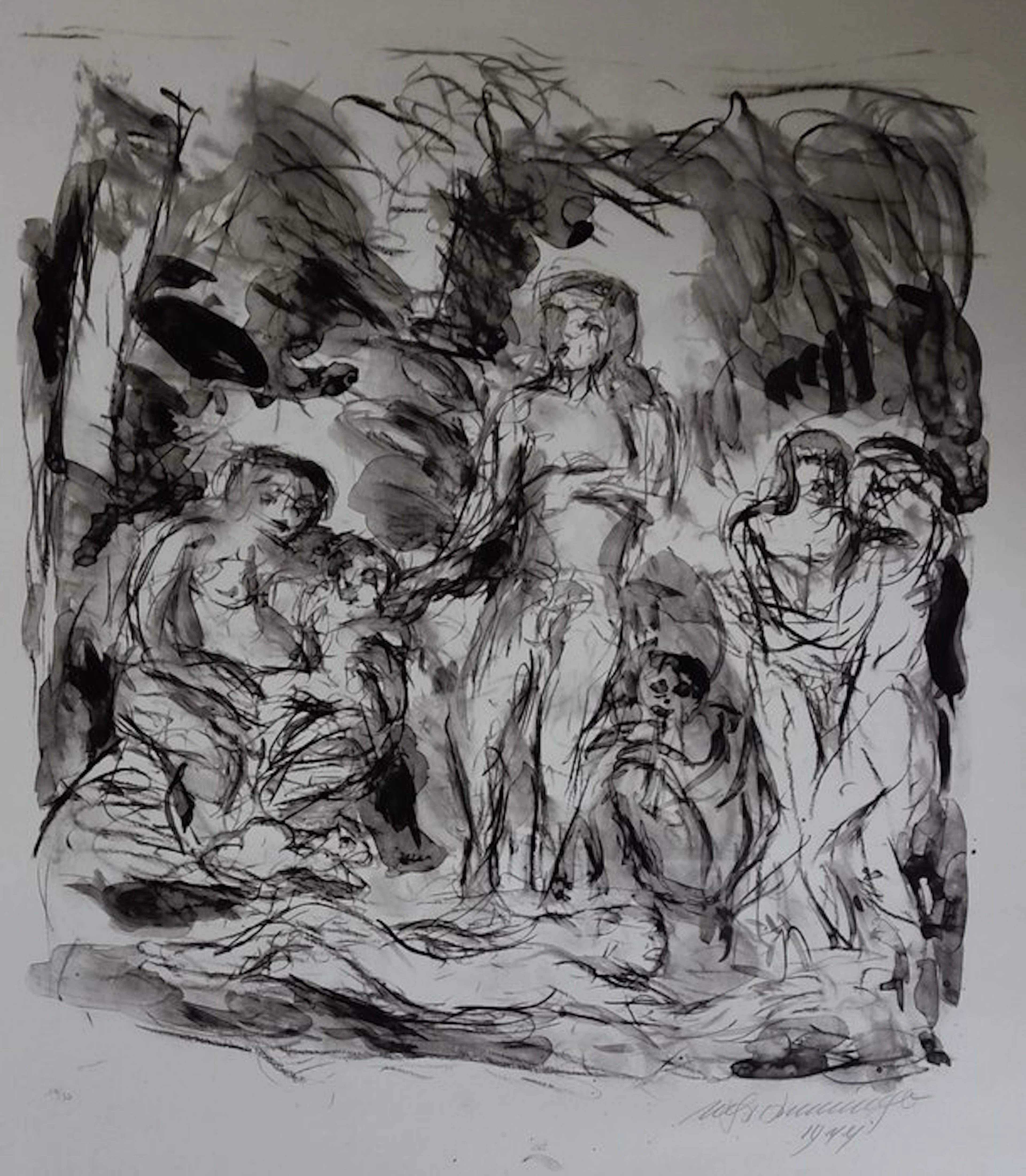 Manfred Henninger (1894–1986) - Leda mit dem Schwan
