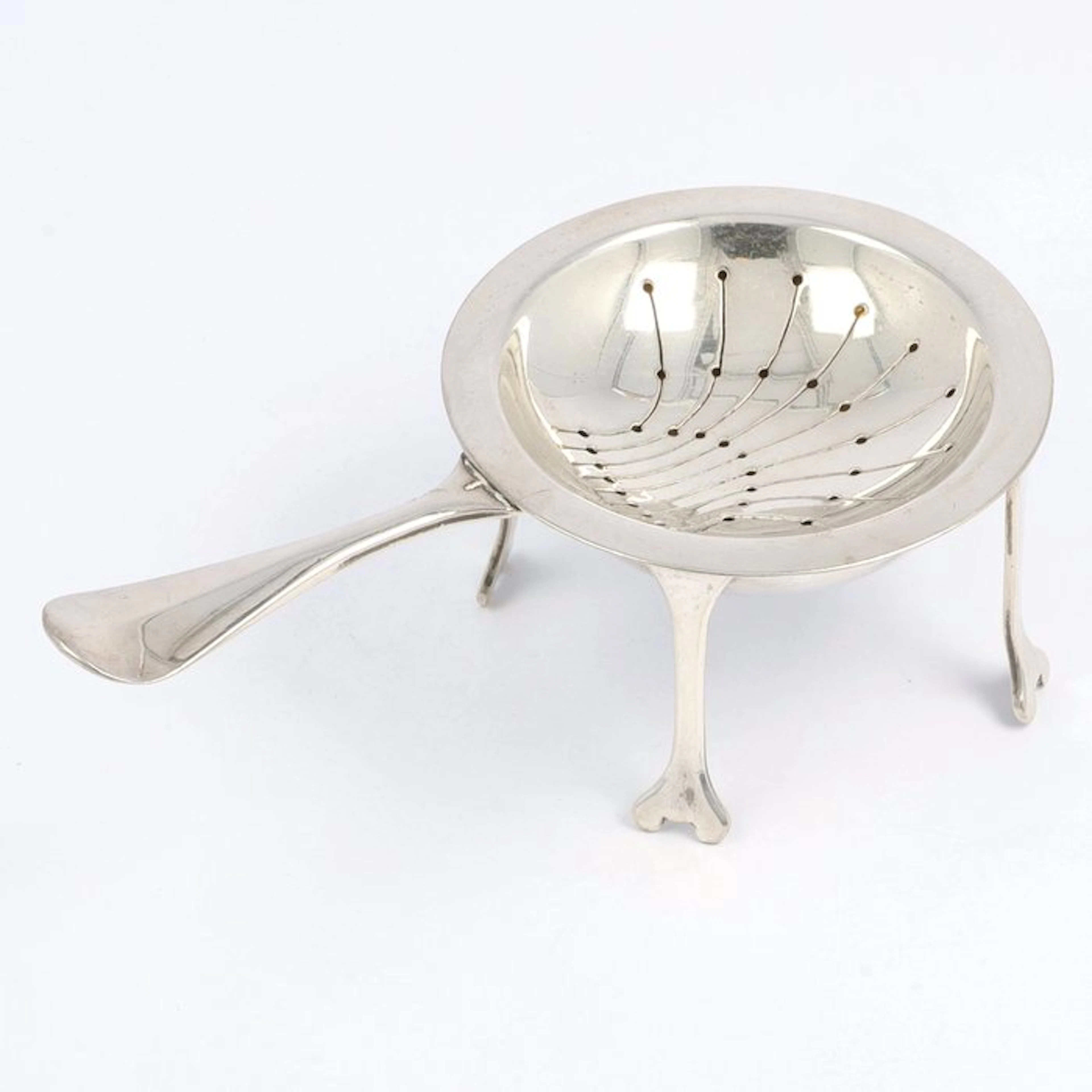 J.S. Schrijfsma - Tea strainer (2) - .833 silver
