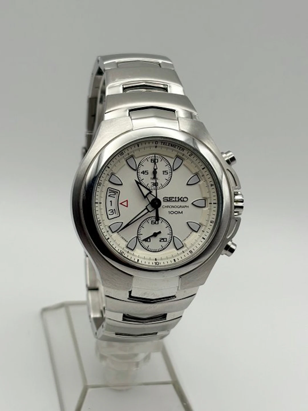 Seiko - Chronograph Telemeter 100M - No reserve price...