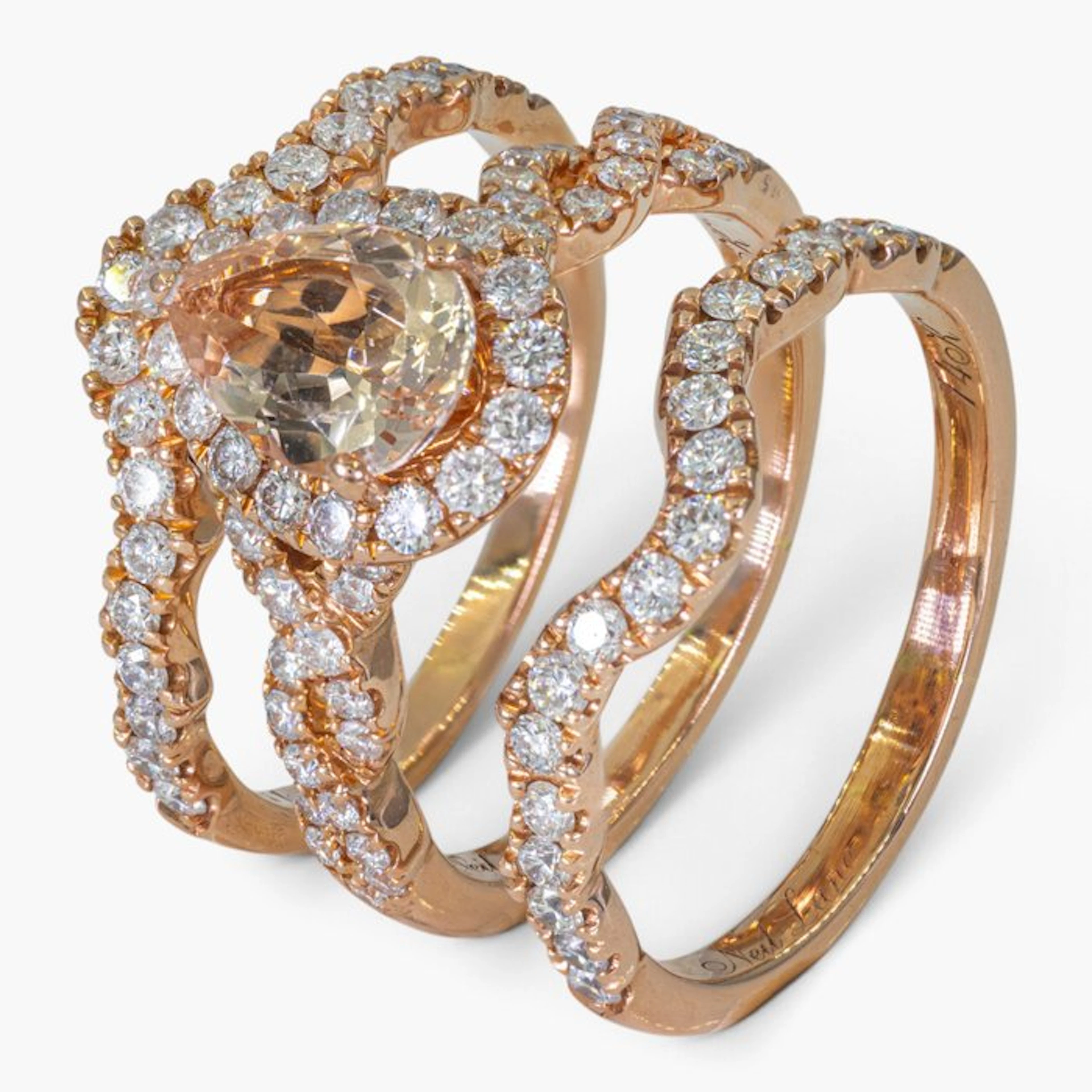 No reserve price - Ring - 14 kt