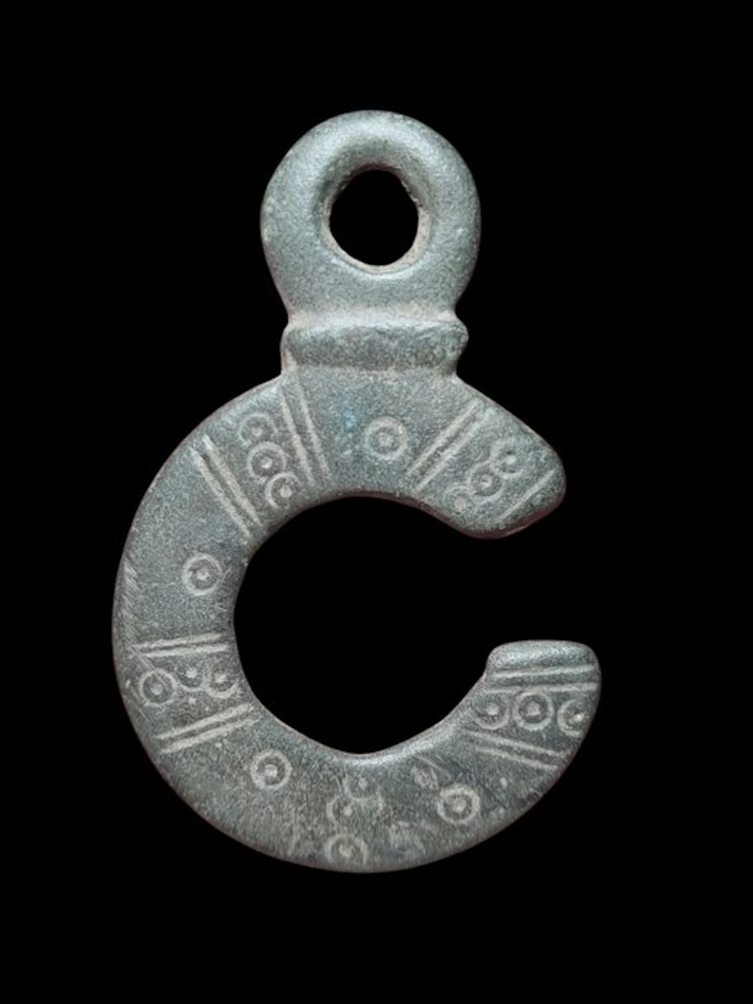 Ancient Roman Rare Legion, Bronze Pendant (No reserve price)