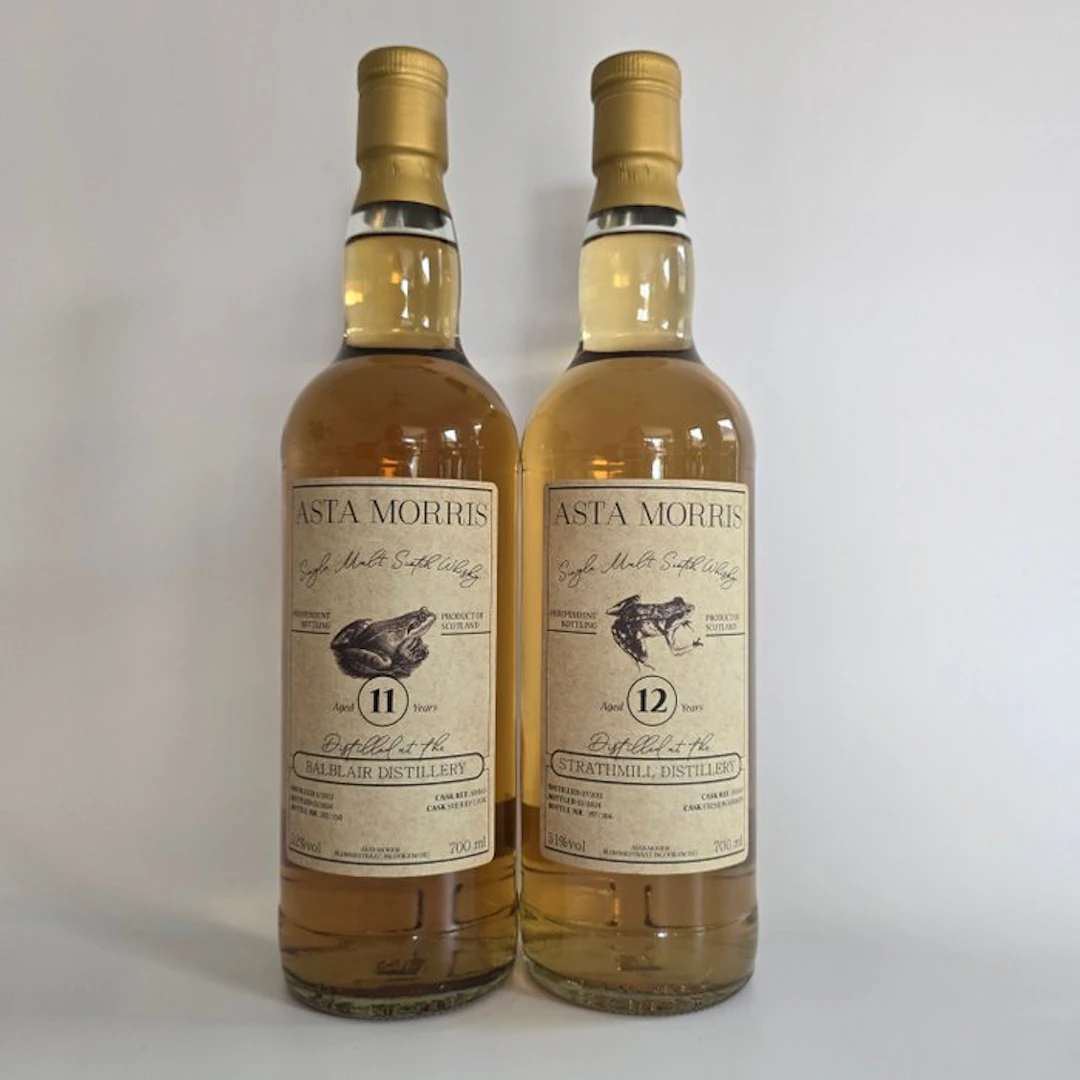 Balblair 2012 + Strathmill 2011 - Asta Morris - 700ml - 2 bottles