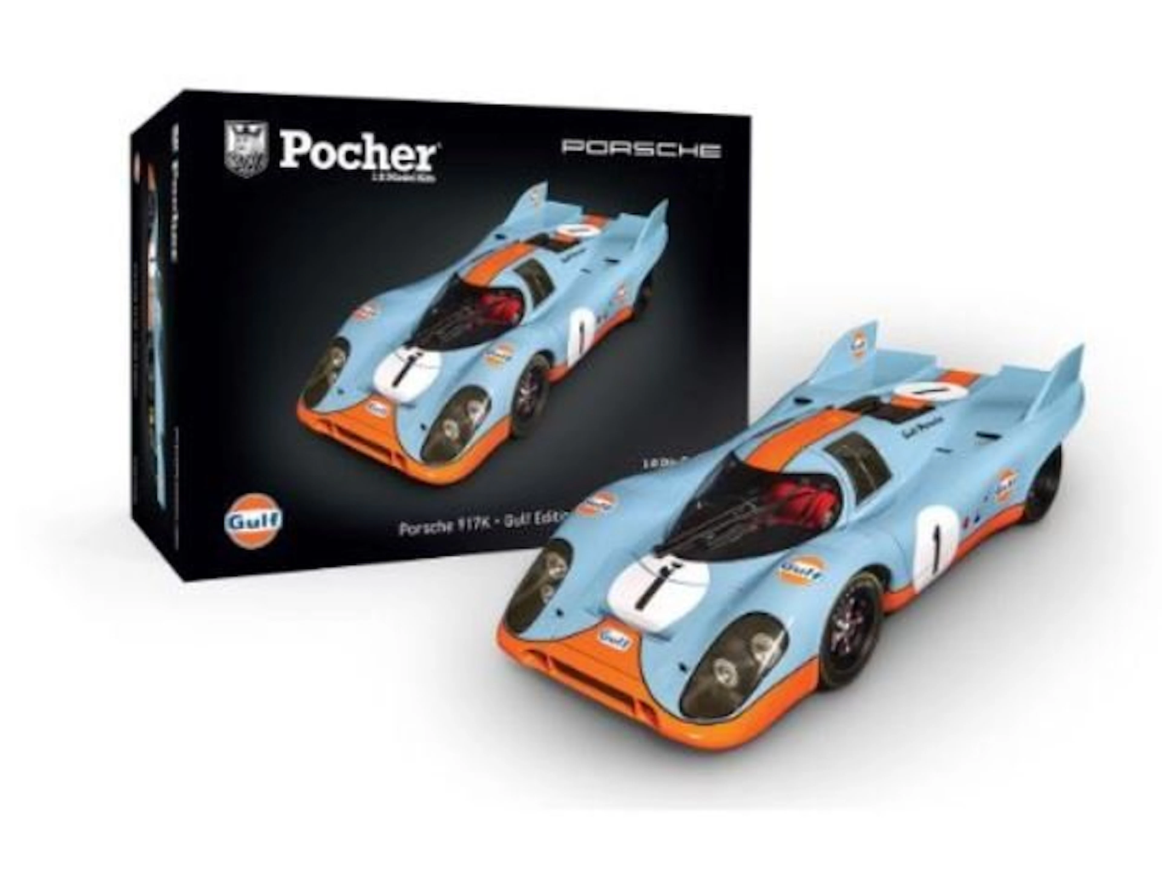 Pocher 1:8 - Model car - Porsche 917 K Gulf