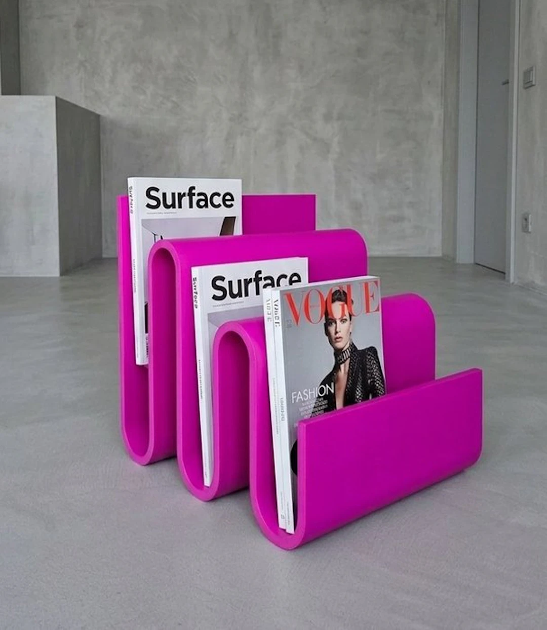 Bacco Creations - Magazine rack - Plastic - Arc Collection