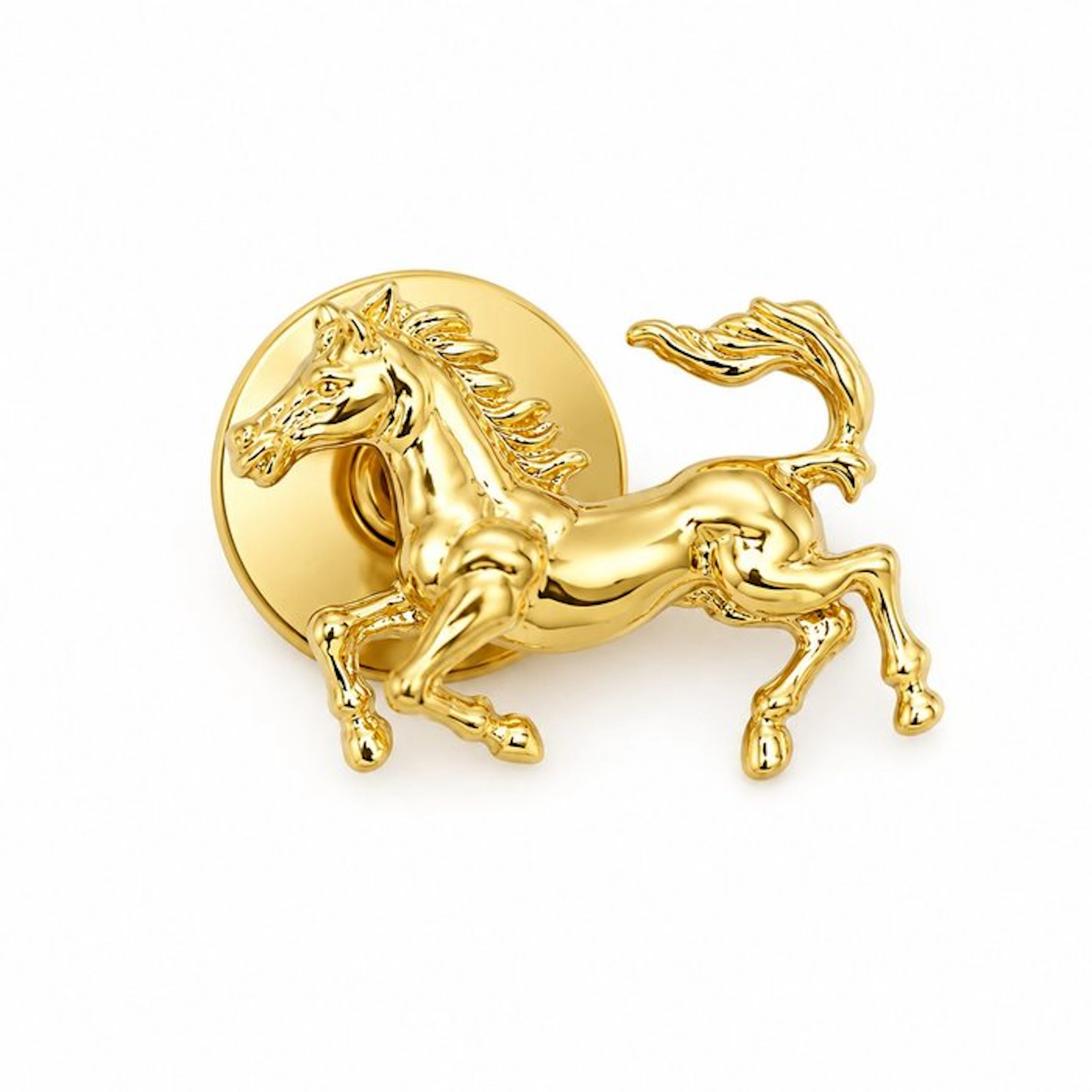 Brooch - 18 kt. Yellow gold - Made in Italy - Handmade