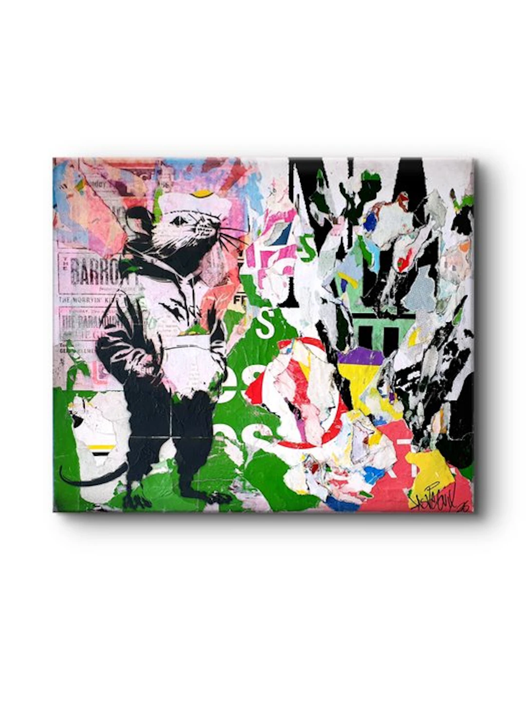 lasveguix (1986) - URBAN BANKSY RAT